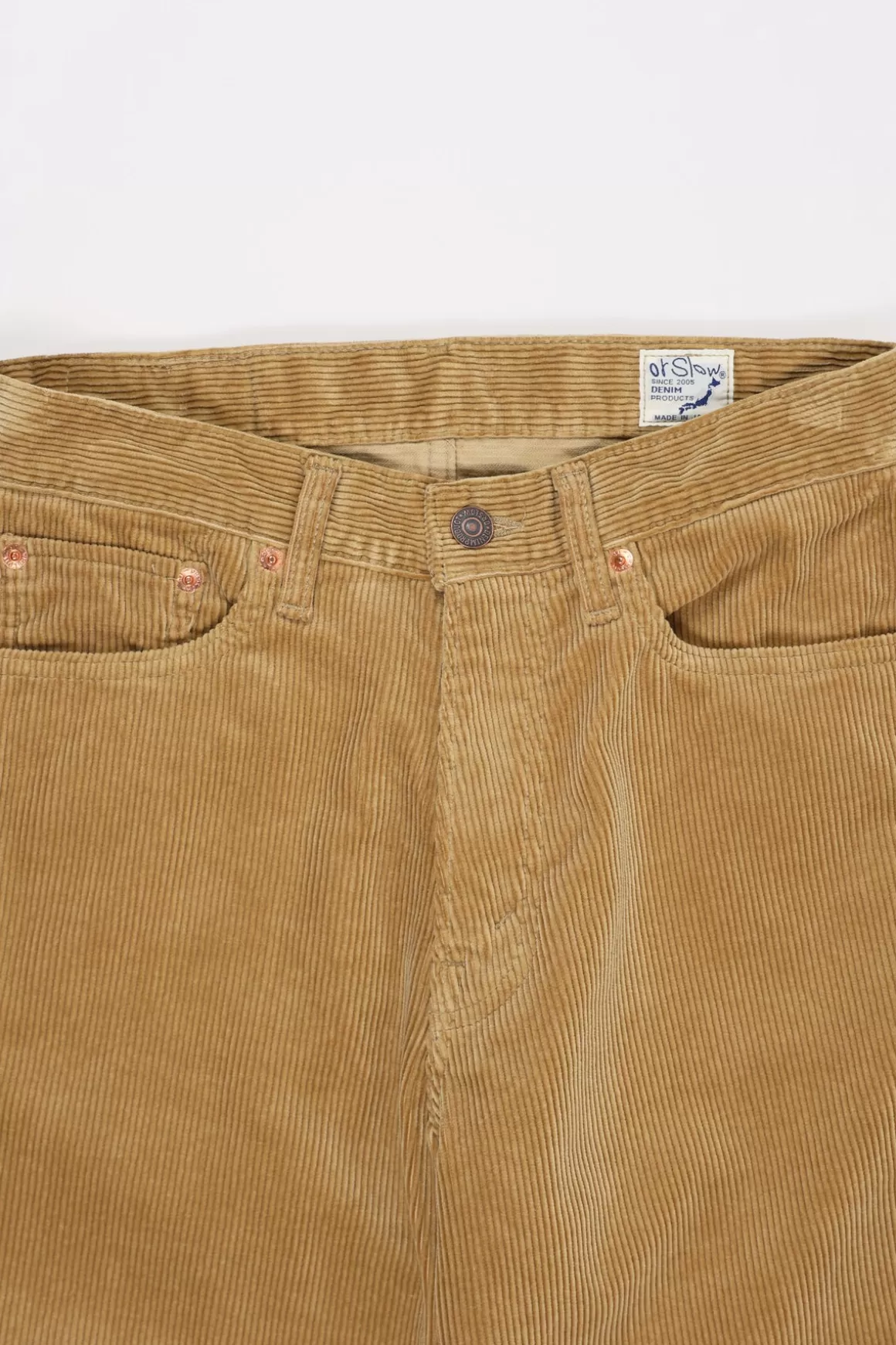 101 Dad's Fit Corduroy Pants - Beige>orSlow Outlet