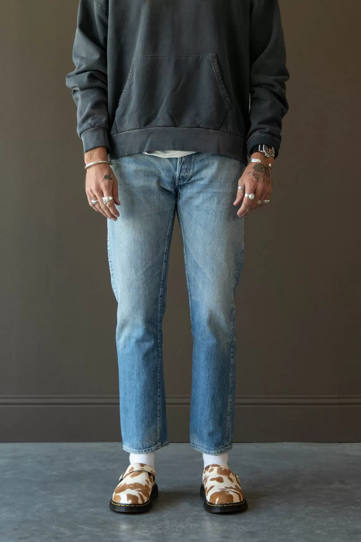 1966 Selvedge Slim - Premium Light Worn>RE/DONE Flash Sale