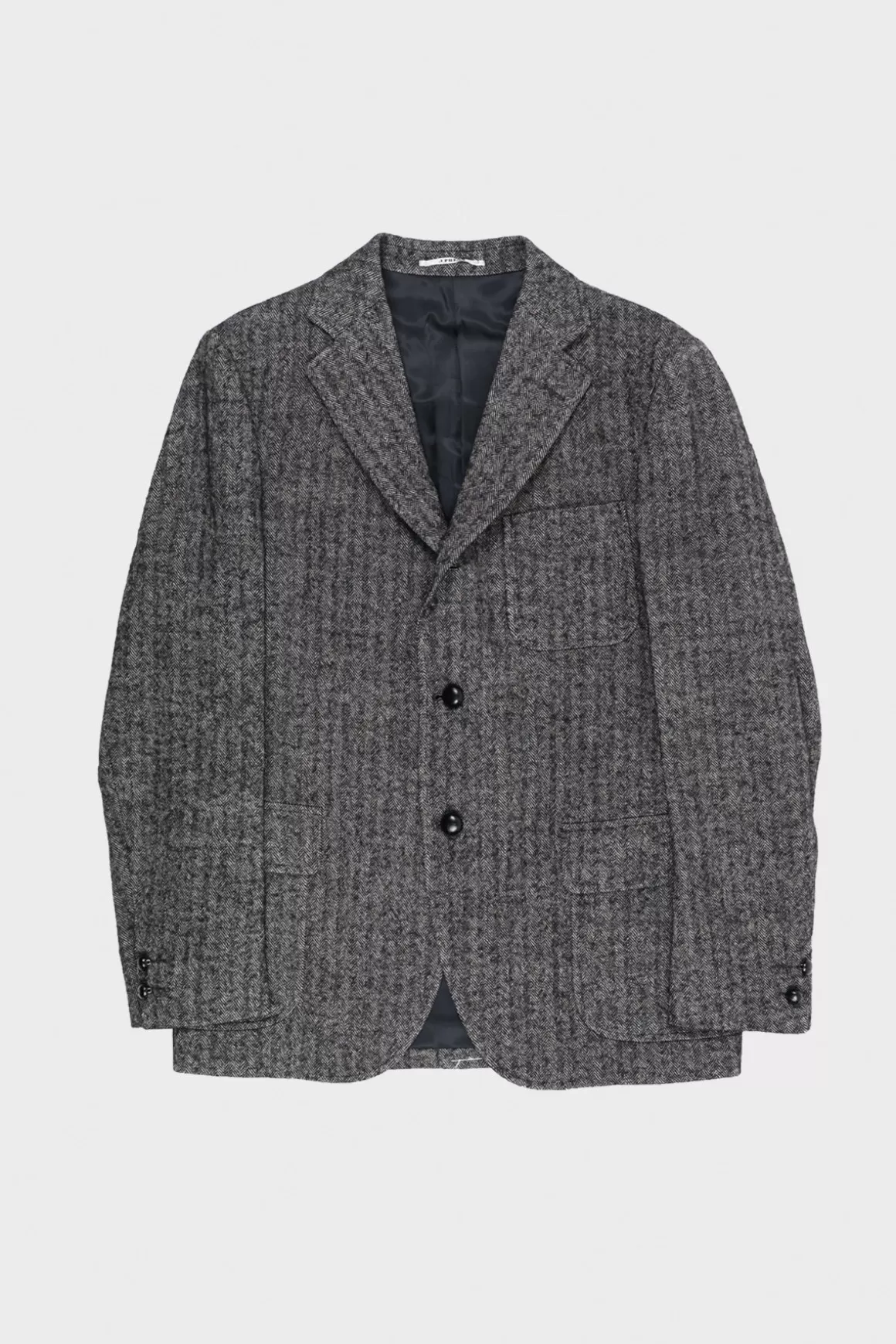 3B Authentic Blazer - Gray Herringbone Tweed>J. Press Cheap