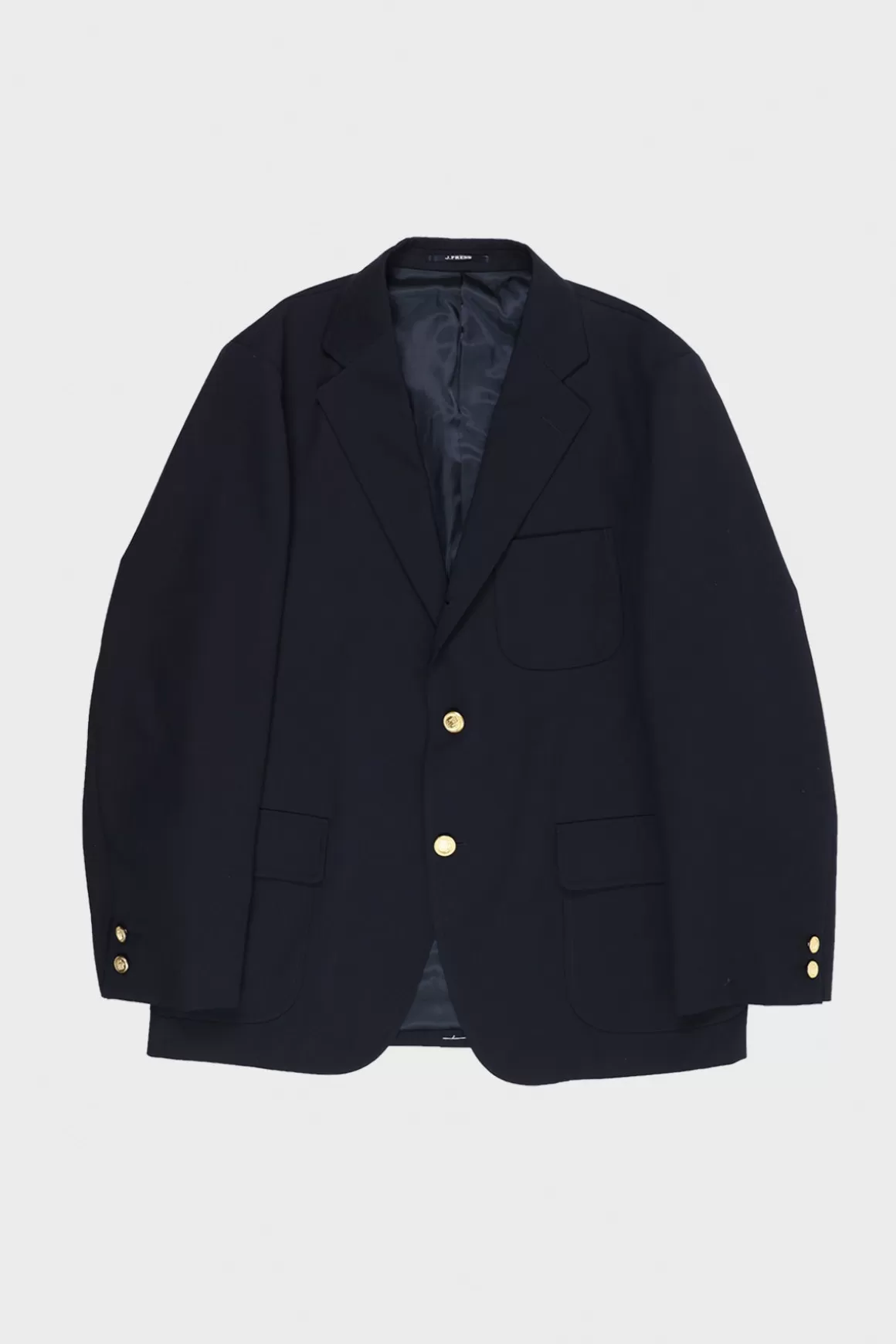 3B Baggy Blazer - Navy Gabardine>J. Press Cheap