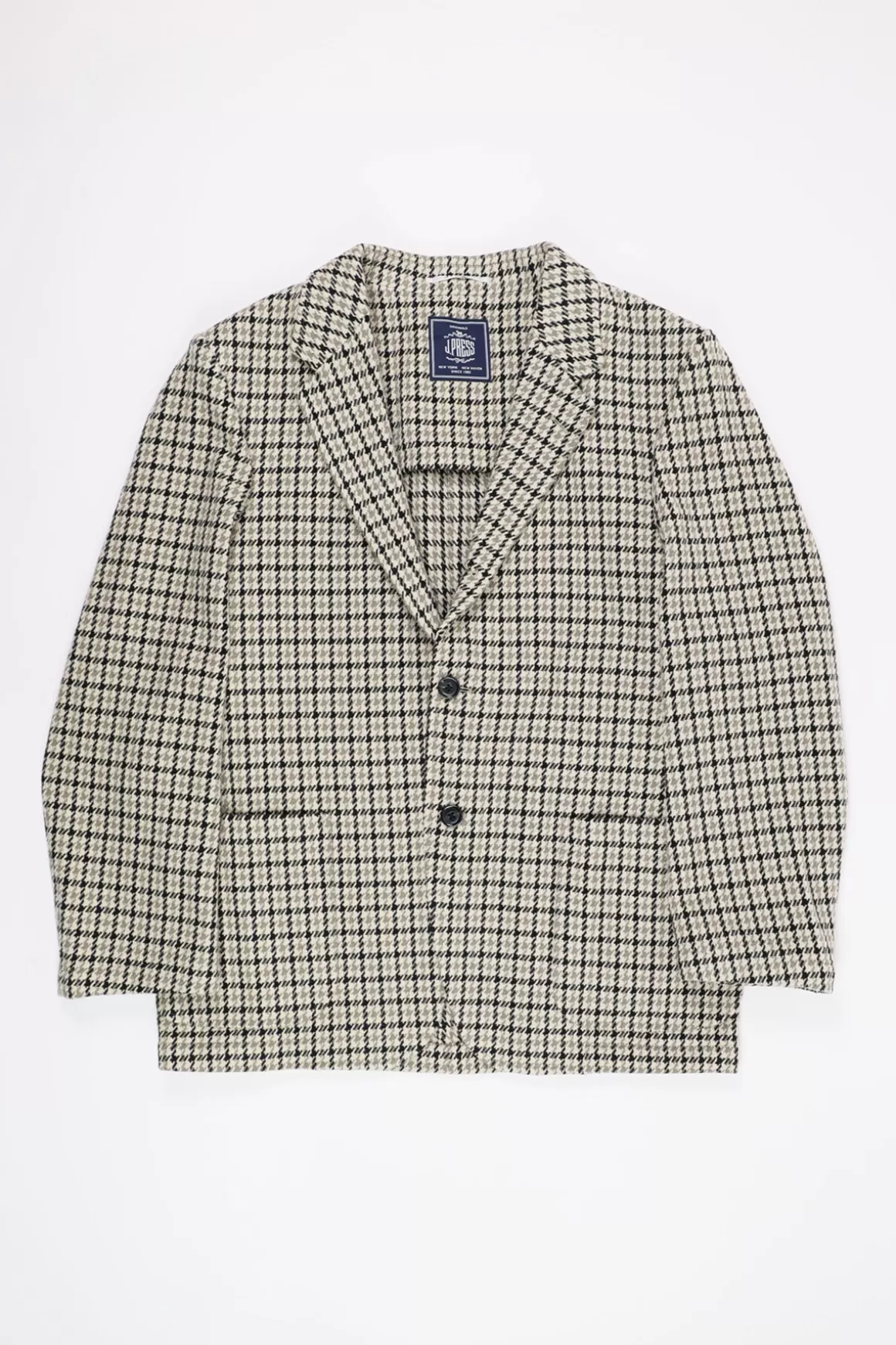 3B Old Fit Jacket - Soft Tweed Gun Club>J. Press Best Sale