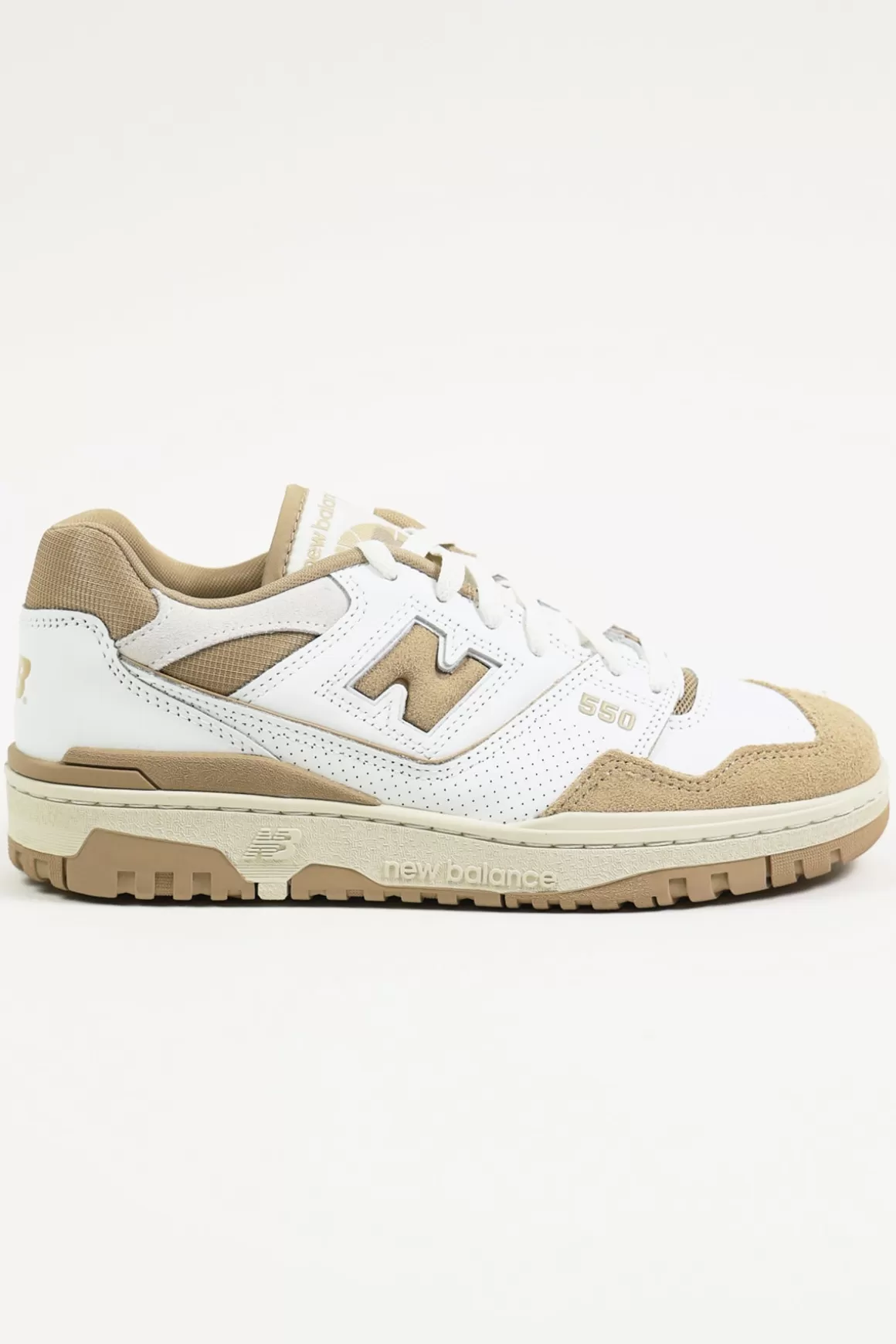 550 - White/Beige>New Balance Cheap