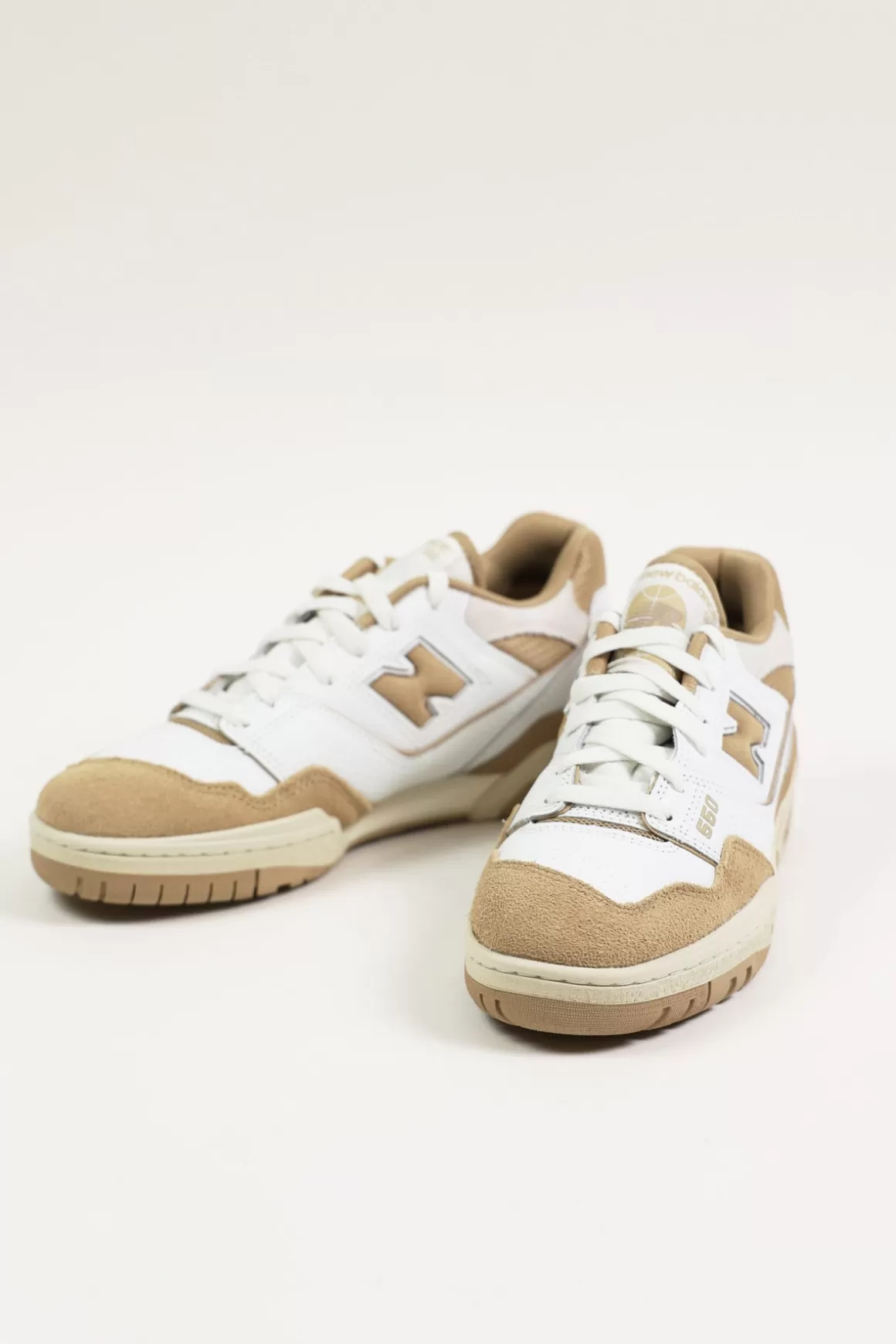 550 - White/Beige>New Balance Cheap