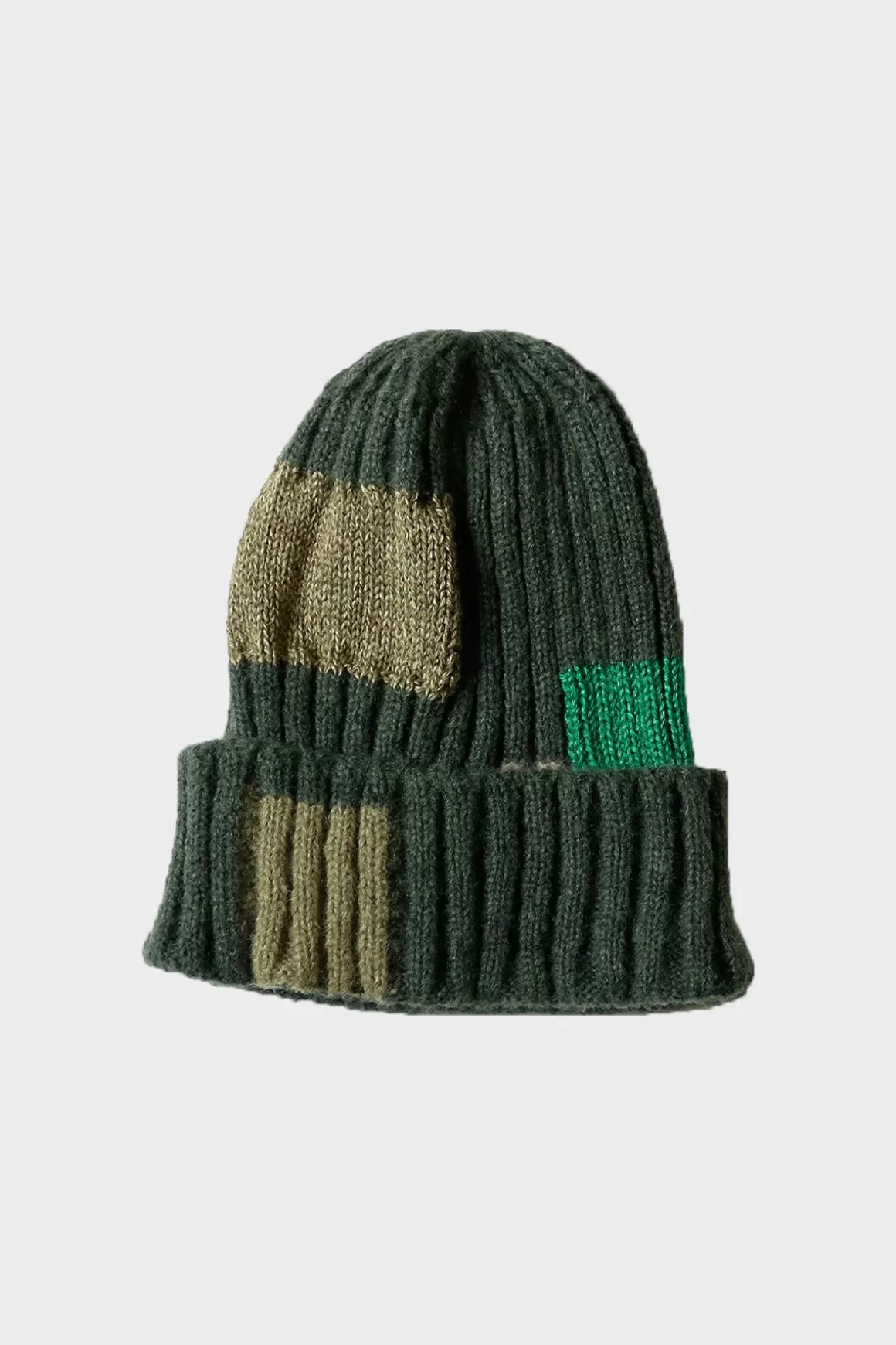 5G Wool Tugihagi Knit Cap - Khaki>Kapital Sale