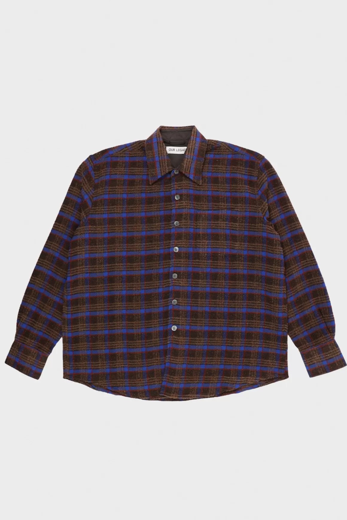 Above Shirt - Brown Pankow Check>Our Legacy Sale