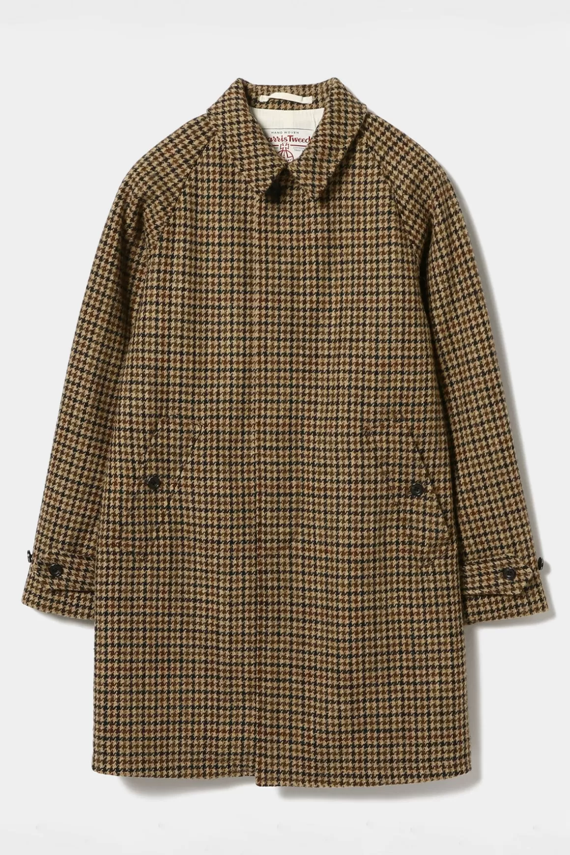 Bal Collar Coat Harris Tweed - Gun Club>Beams Plus Cheap