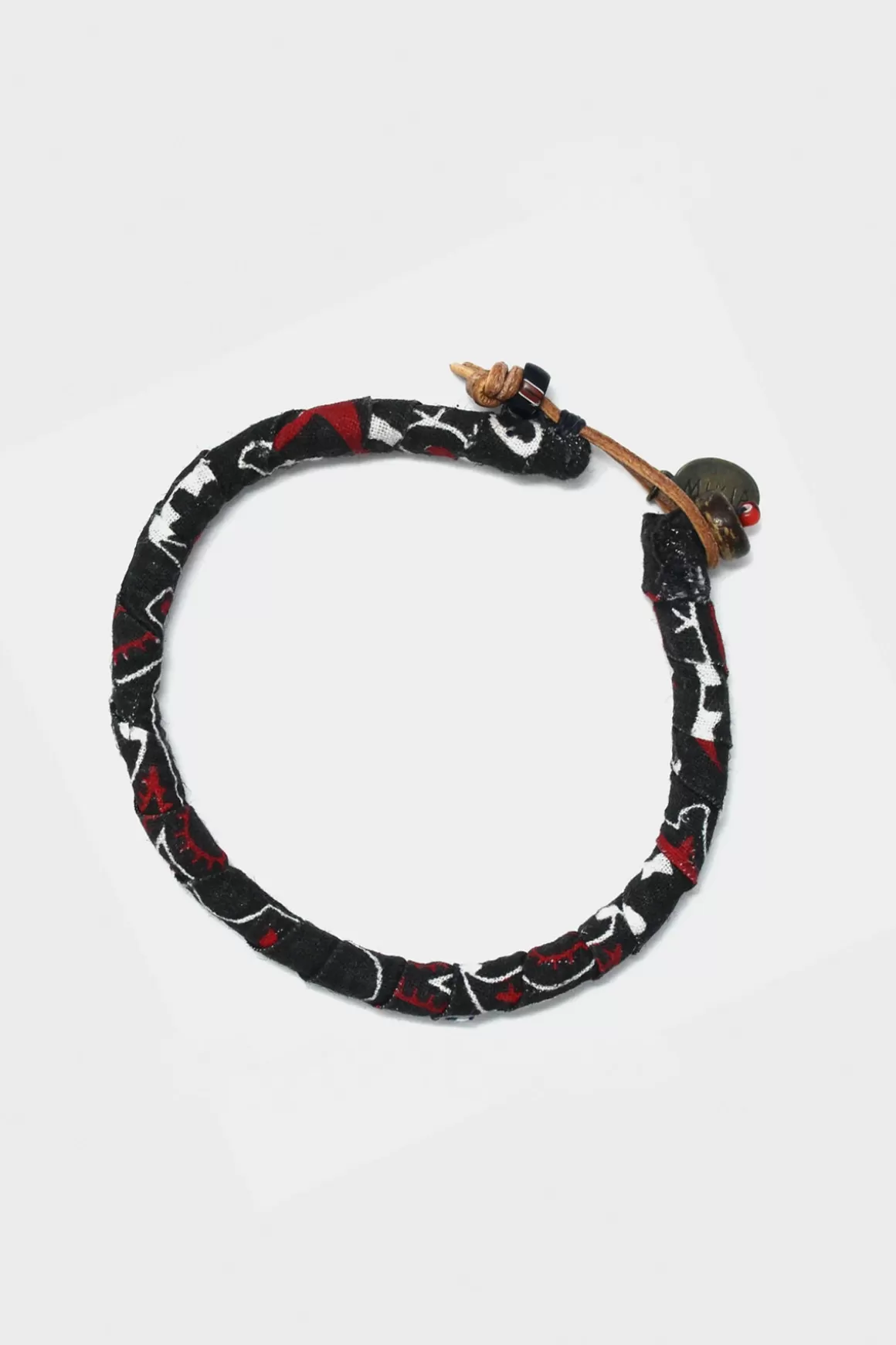 Bandana Bracelet - Black/Red>Mikia Best