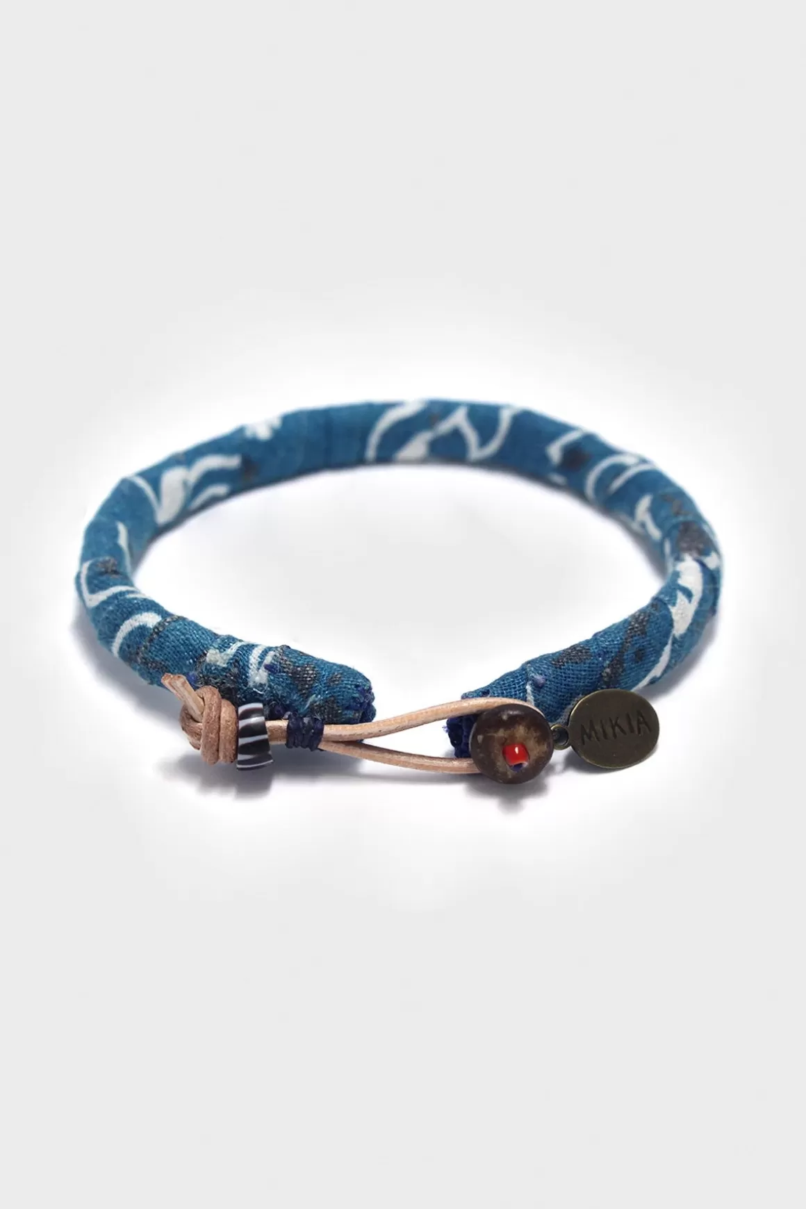 Bandana Bracelet - Blue Green>Mikia Fashion