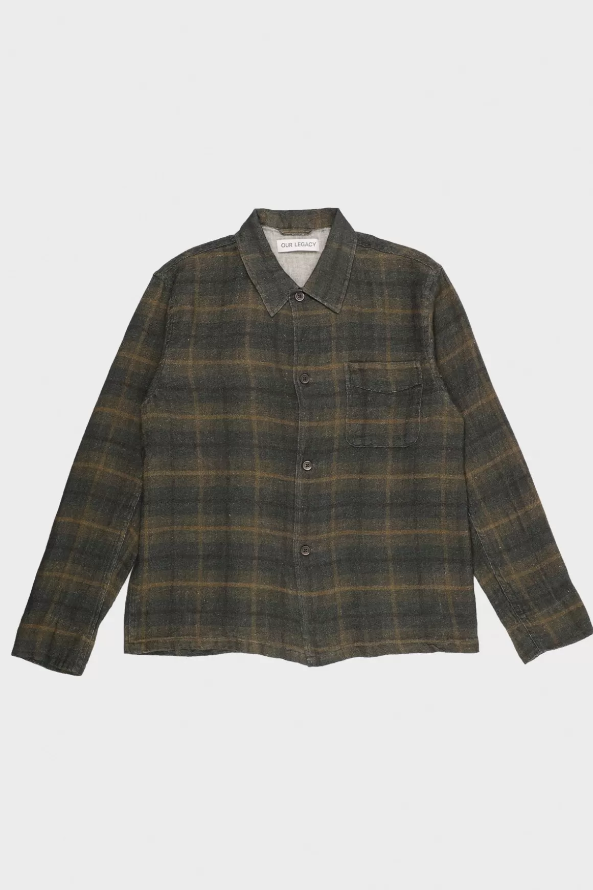 Box Shirt - Mirage Wax Check>Our Legacy Discount