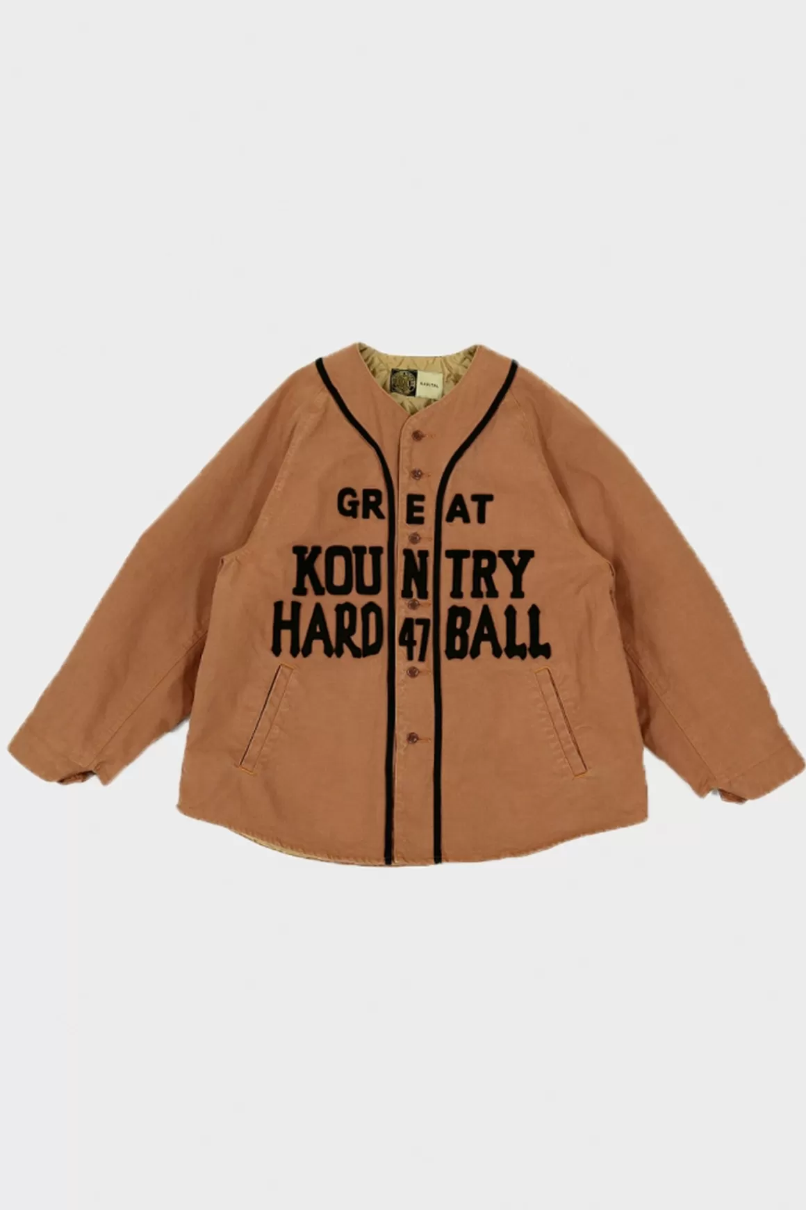 Canvas X Lining Great Kountry Night Game Baseball Shirt>Kapital Discount