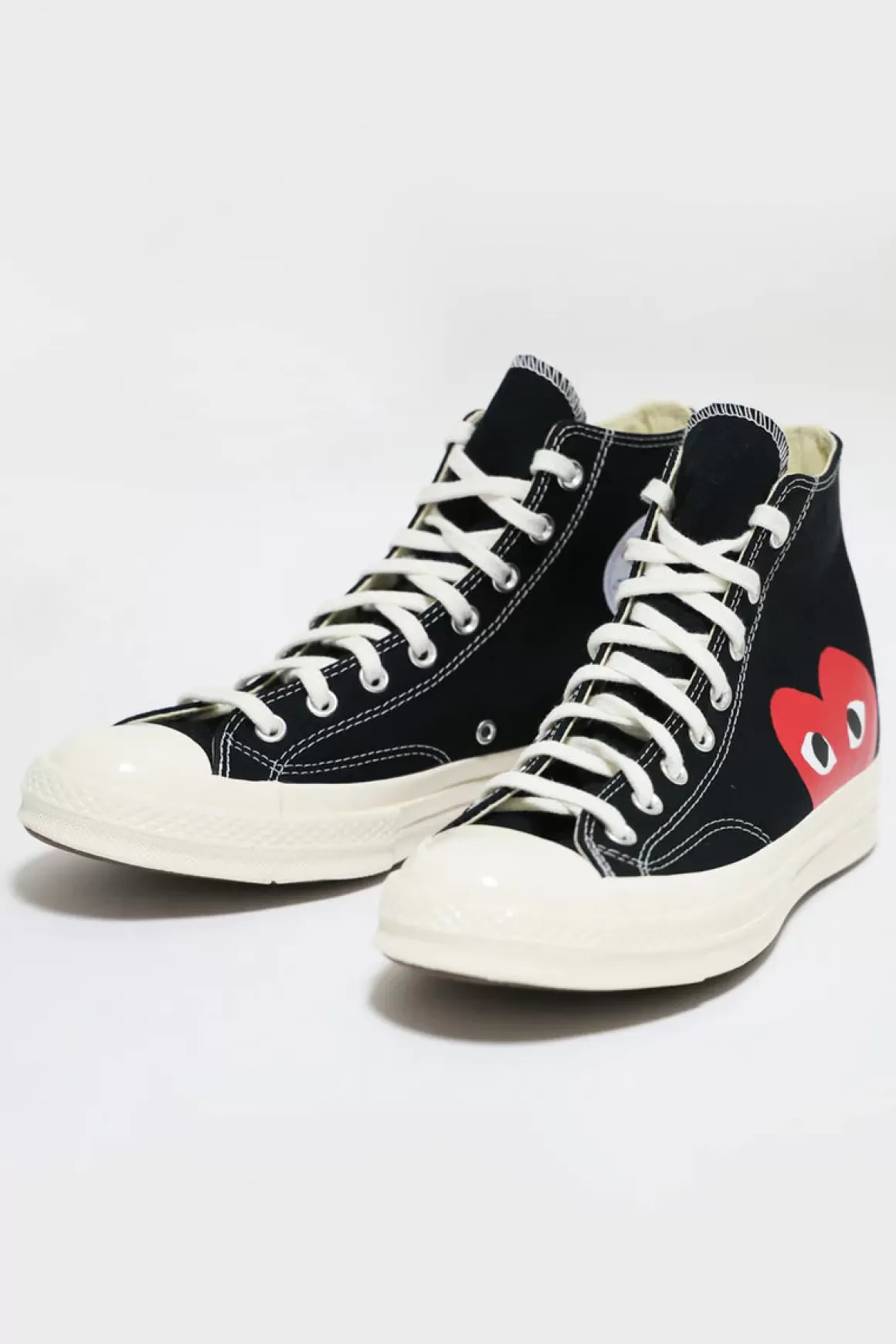 Cdg Play X Converse Chuck Taylor Hi - Black>Comme des Garçons PLAY Discount