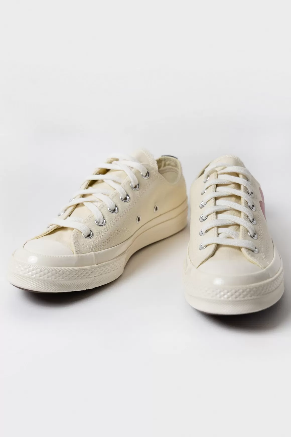 Cdg Play X Converse Chuck Taylor Lo - Beige>Comme des Garçons PLAY Cheap