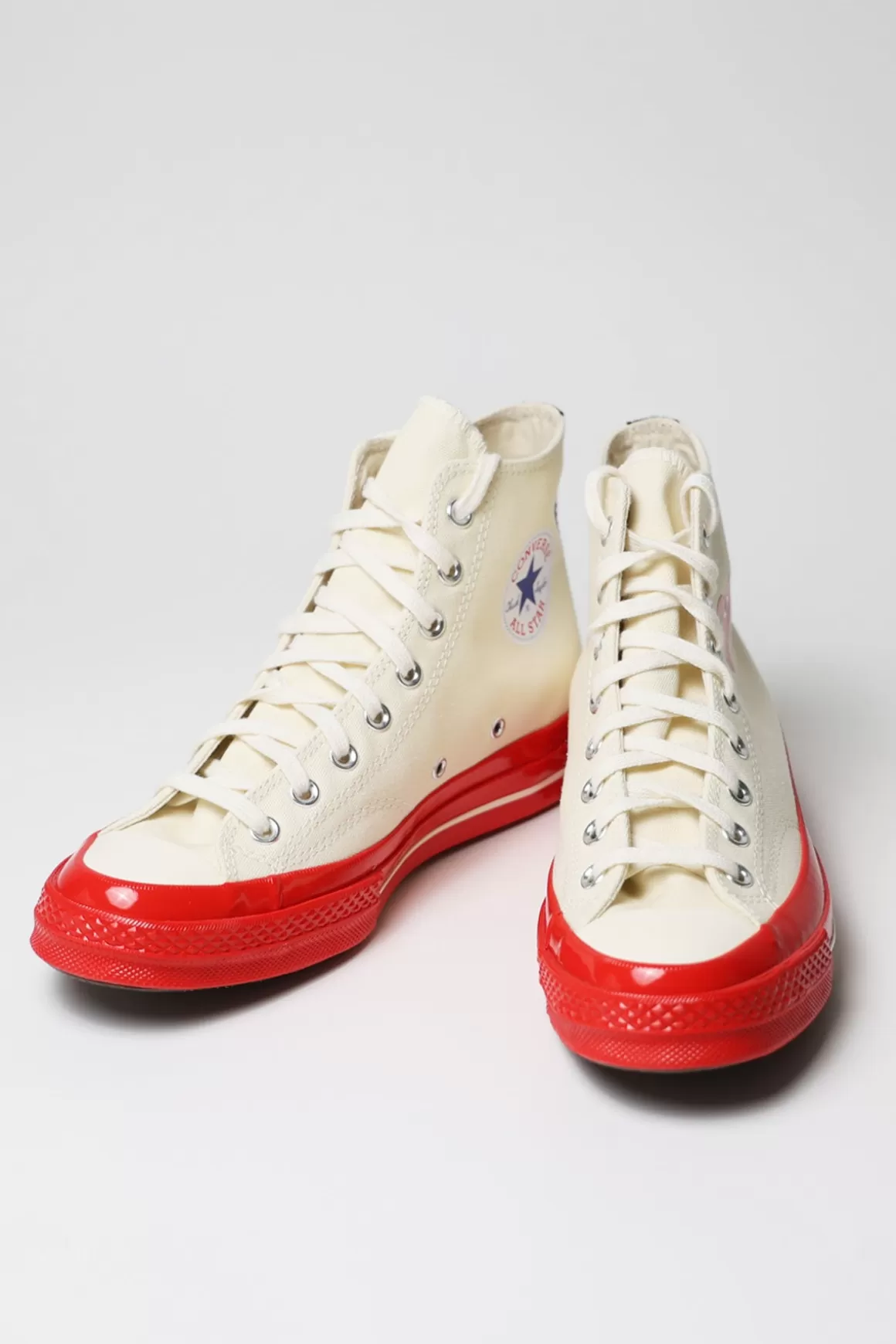 Cdg Play X Converse Red Sole Hi - Off White>Comme des Garçons PLAY Sale