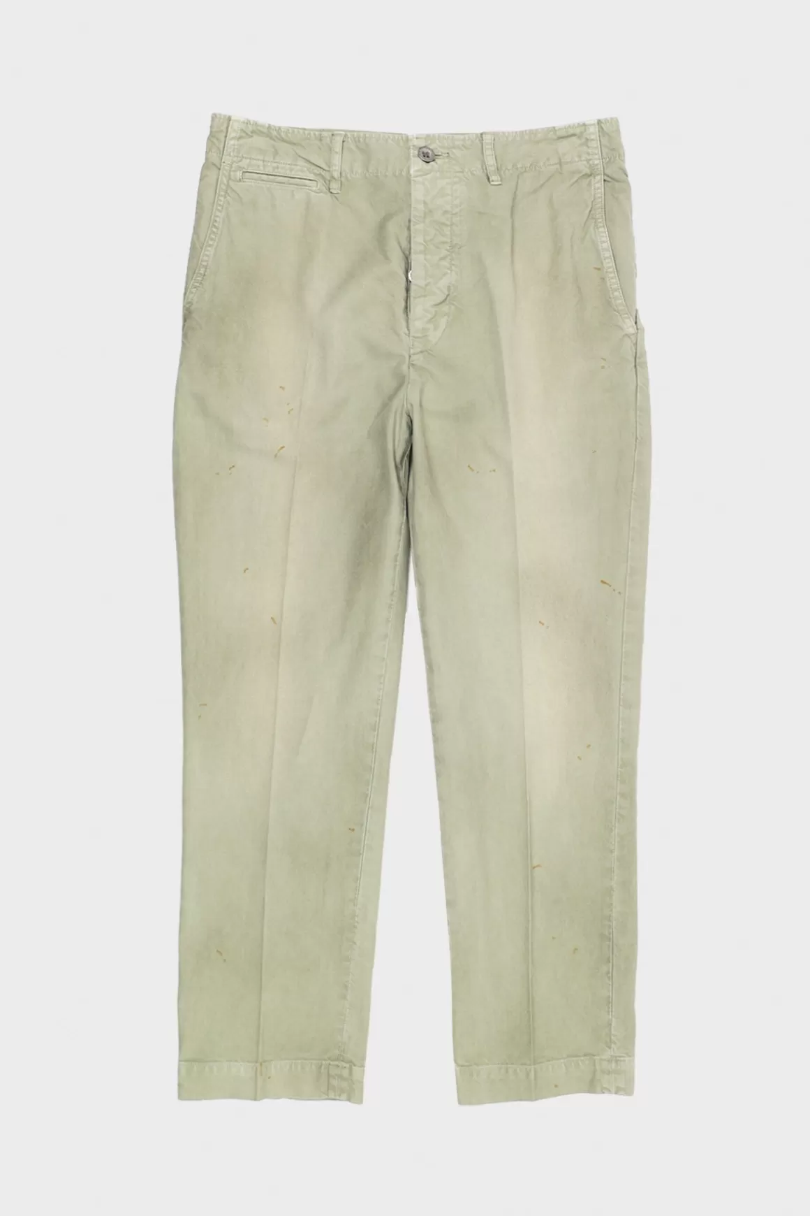 Chino Pants - Damaged Light Green>Visvim Store