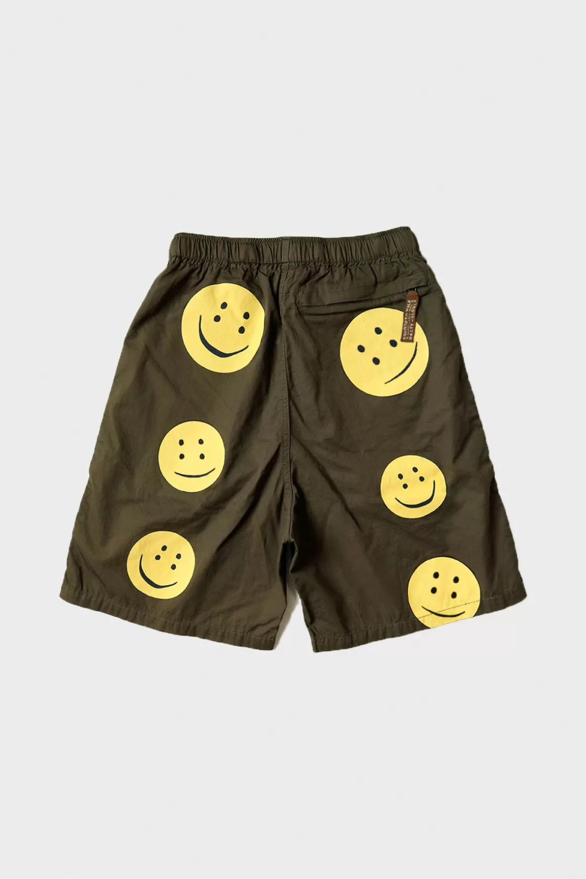 Combed Burberry Easy Short (Rainbowy) - Khaki/Yellow>Kapital Cheap