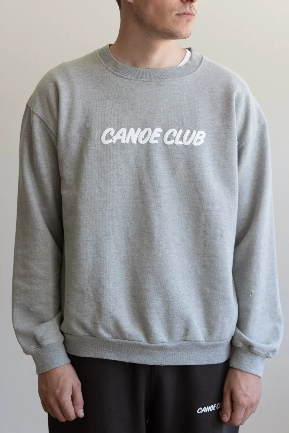 Crewneck - Heather Grey>* Online