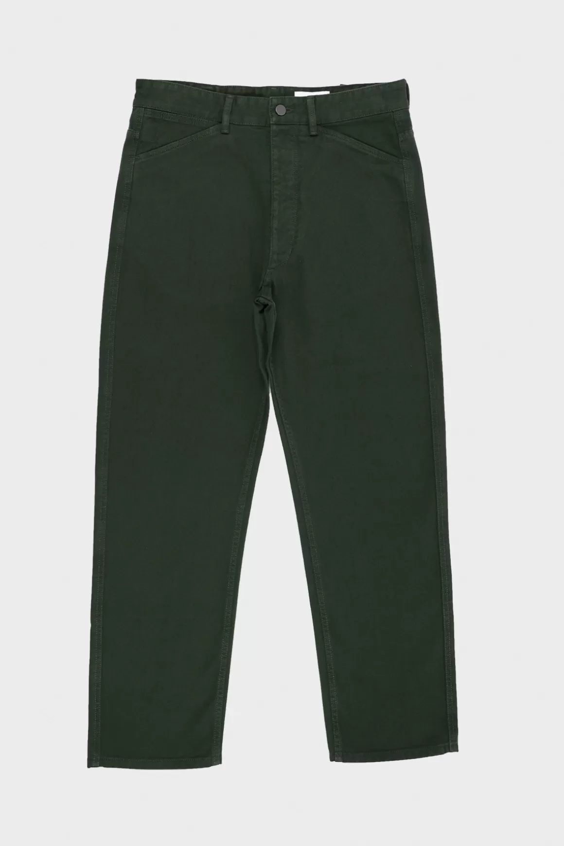 Curved 5 Pocket Pants - Green>Lemaire Shop