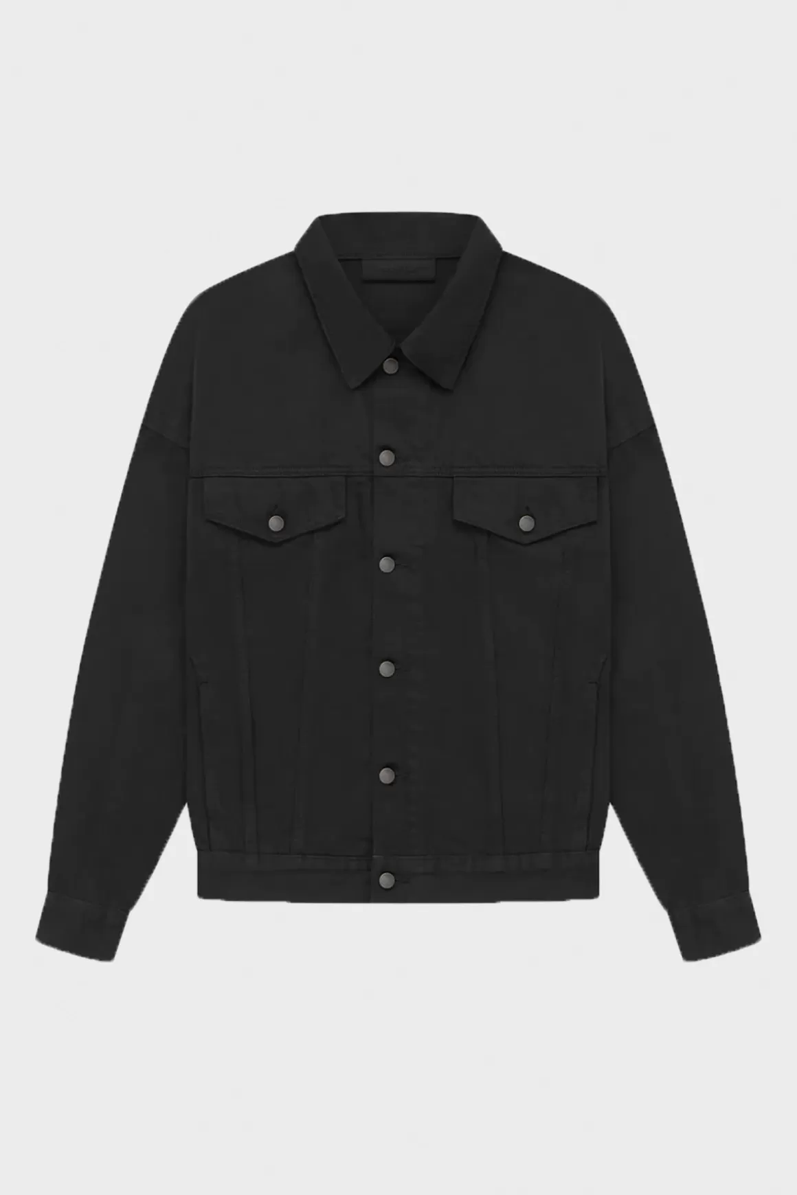 Denim Jacket - Jet Black>Fear of God Essentials Cheap