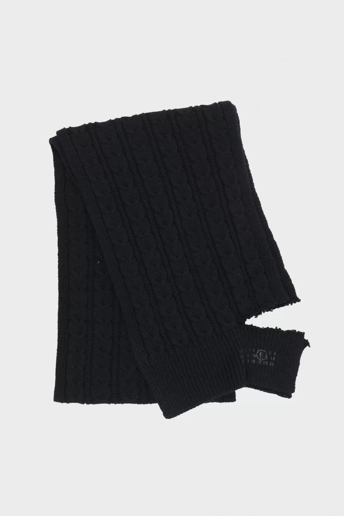 Distressed Scarf - Black>MM6 Maison Margiela Best