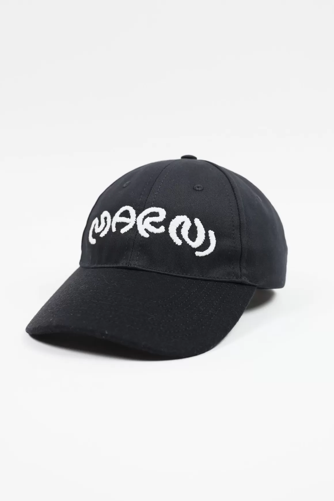 Embroidered Logo Cap - Black>Marni Clearance