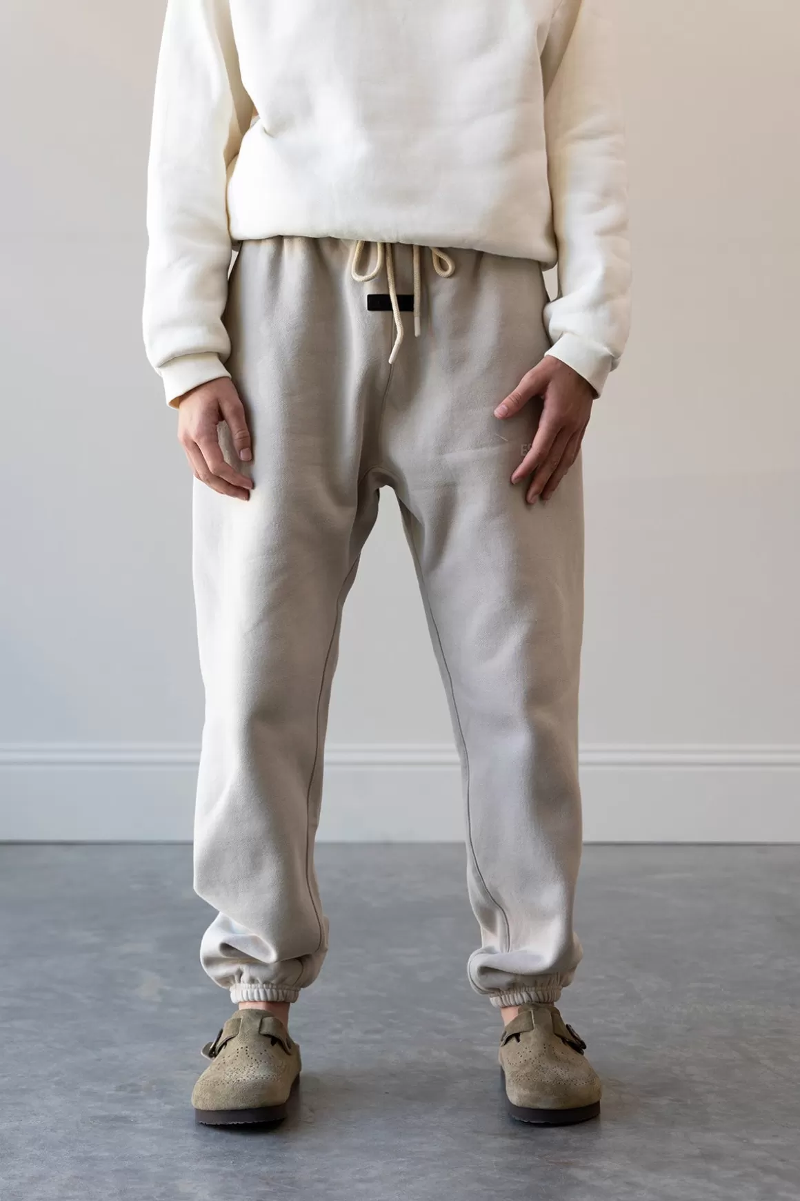 Essential Sweatpants - Silver Cloud>Fear of God Essentials Cheap