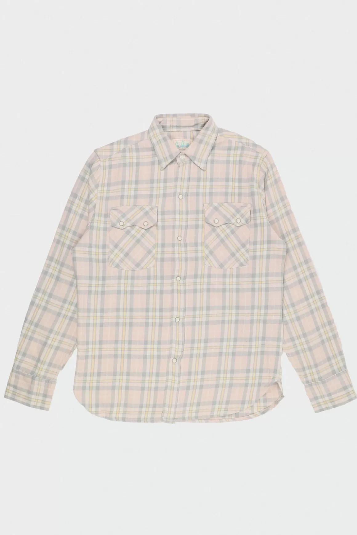 Flannel Pearlsnap Shirt - Abiquiu Sunset>Wythe Hot