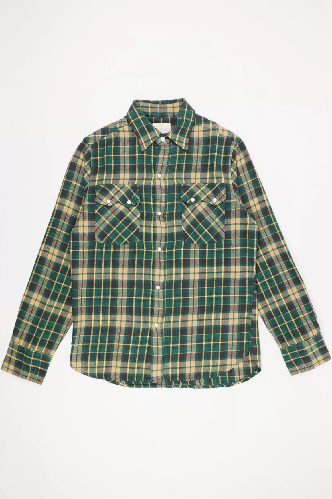 Flannel Pearlsnap Shirt - Wisconsin White Pine>Wythe Online