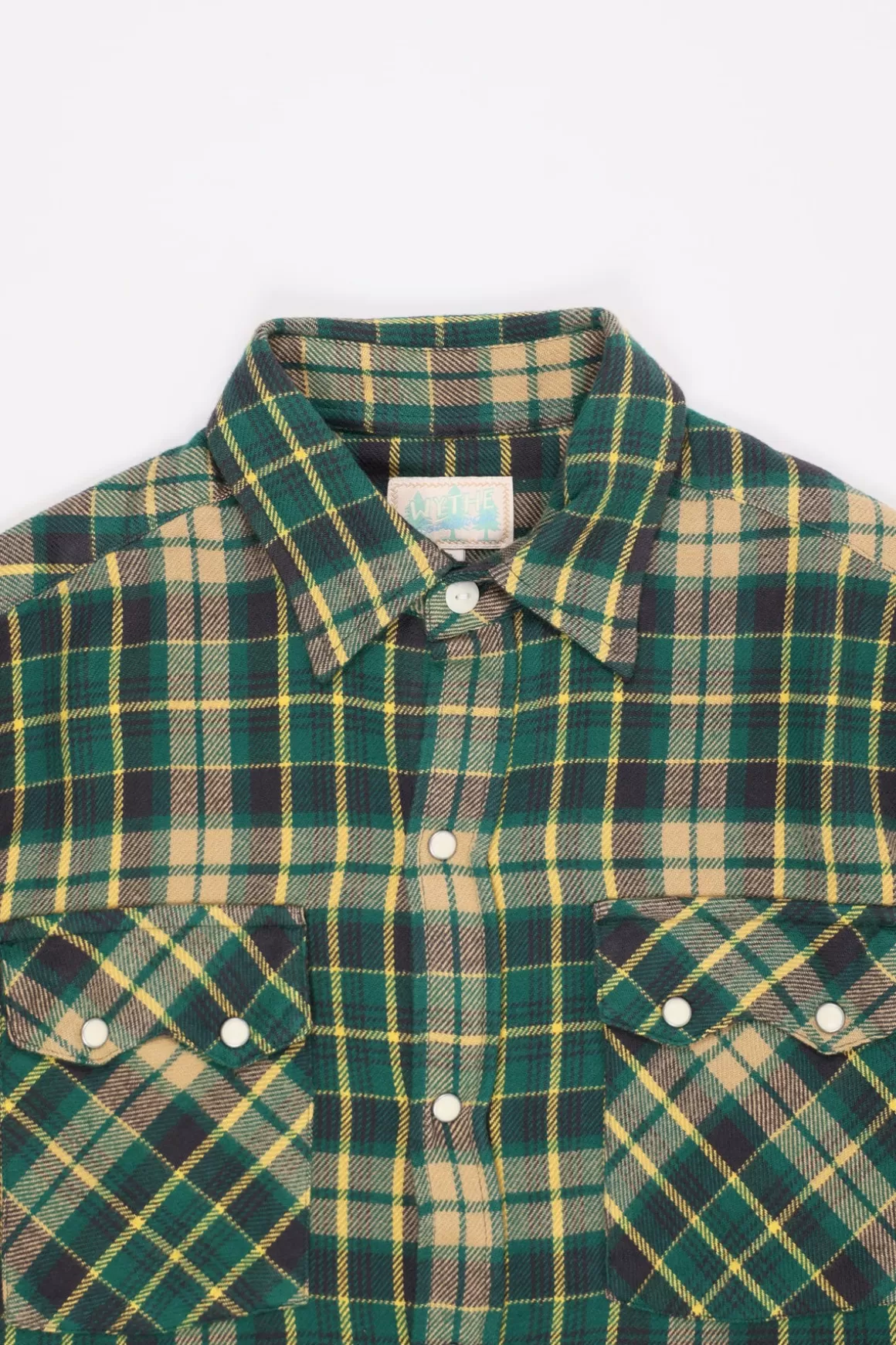 Flannel Pearlsnap Shirt - Wisconsin White Pine>Wythe Online