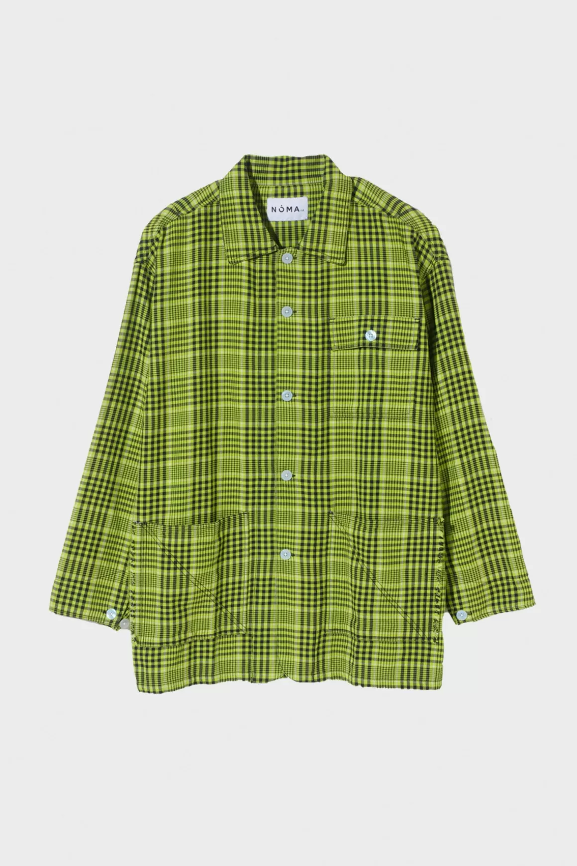 Gingham Check Coverall - Yellow>Noma t.d. Discount