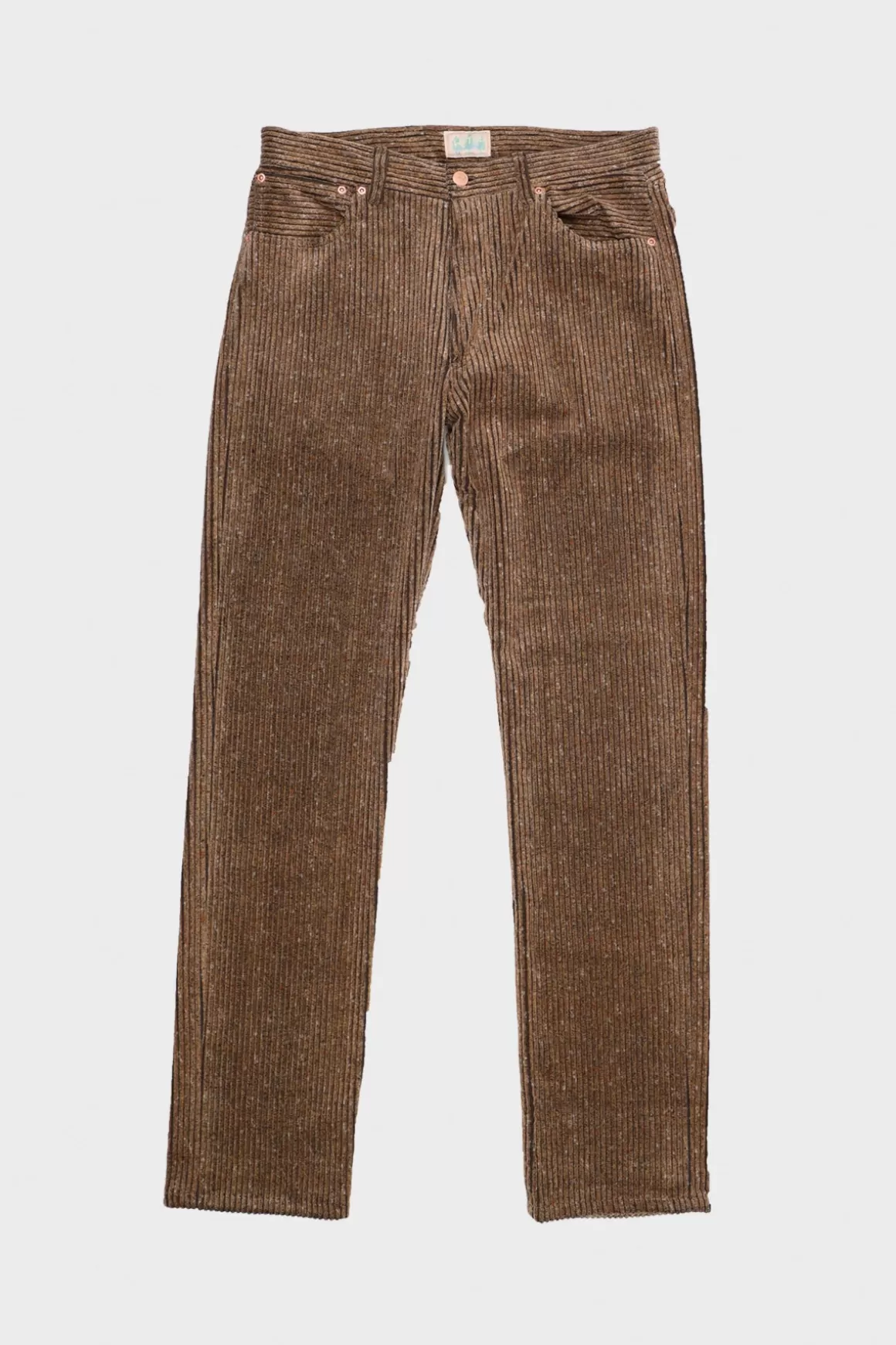 Italian Donegal Corduroy 5-Pocket - Rolling Sand>Wythe Clearance