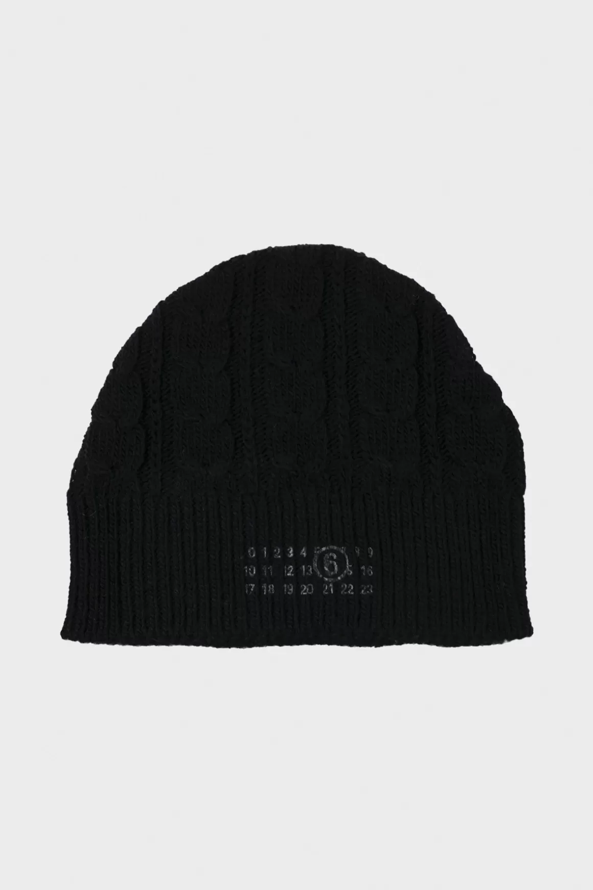 Knit Beanie - Black>MM6 Maison Margiela Discount