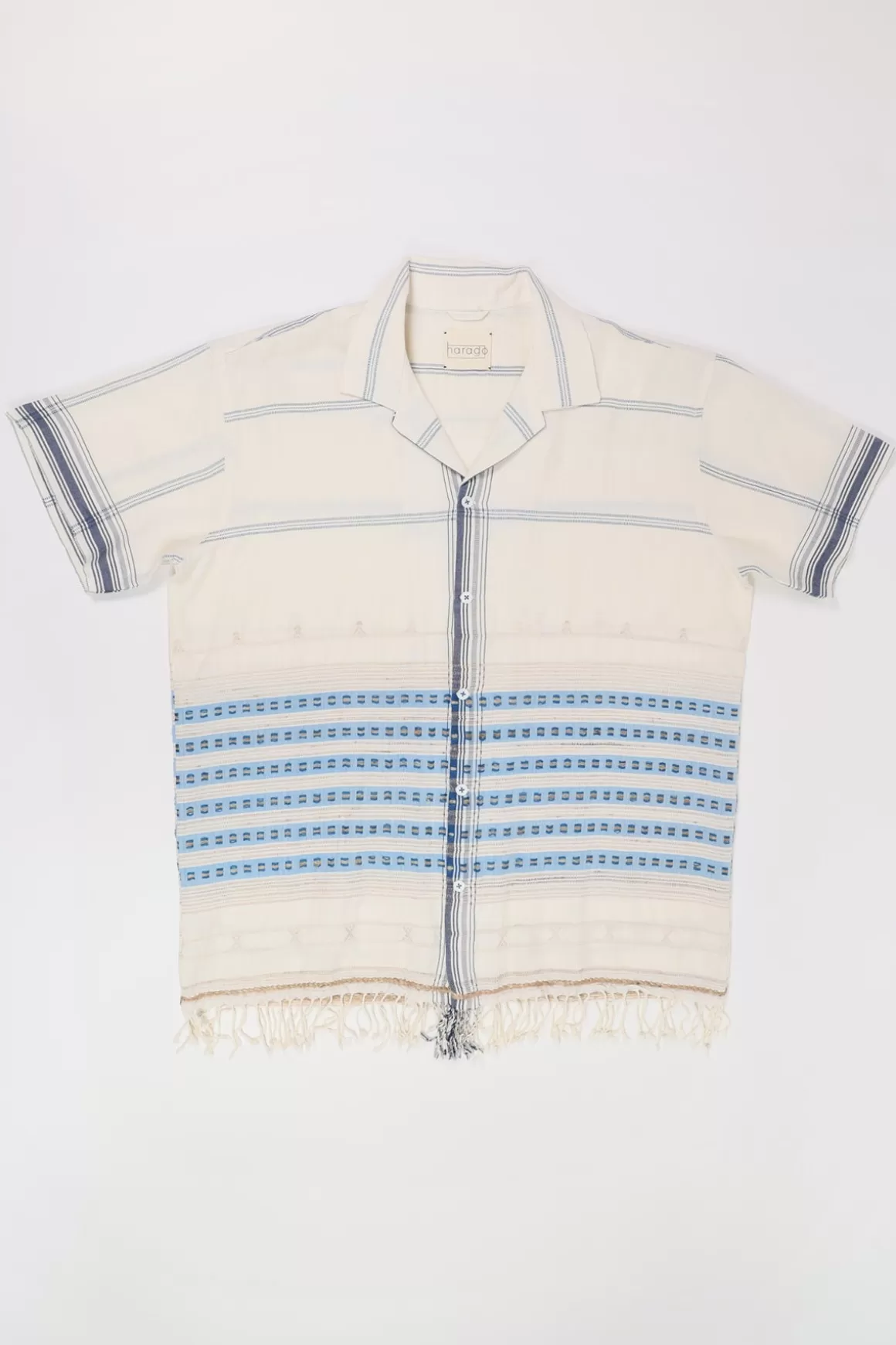 Kutch Scarf Tassle Shirt - Off-White>Harago Outlet