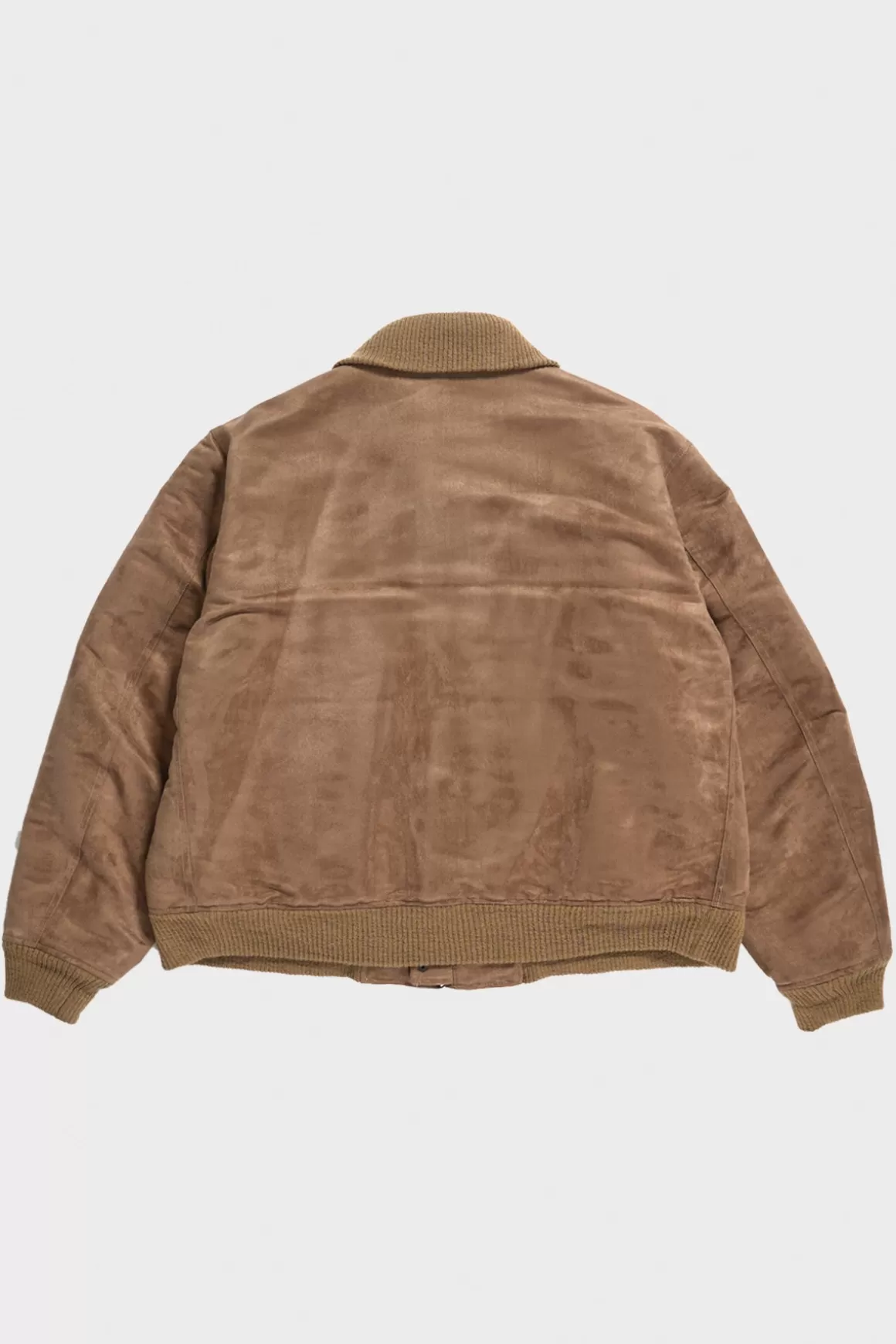 Ll Jacket - Khaki Polyester Fake Suede>Engineered Garments Outlet