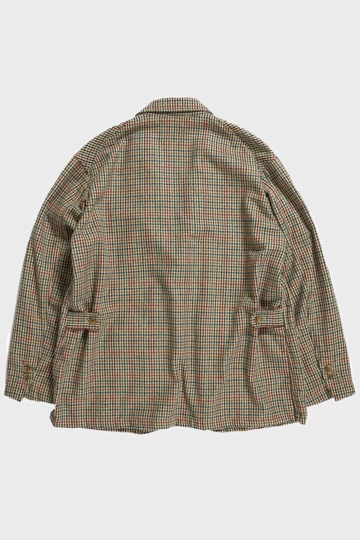 Loiter Jacket - Khaki Acrylic Wool Gunclub Check>Engineered Garments Cheap