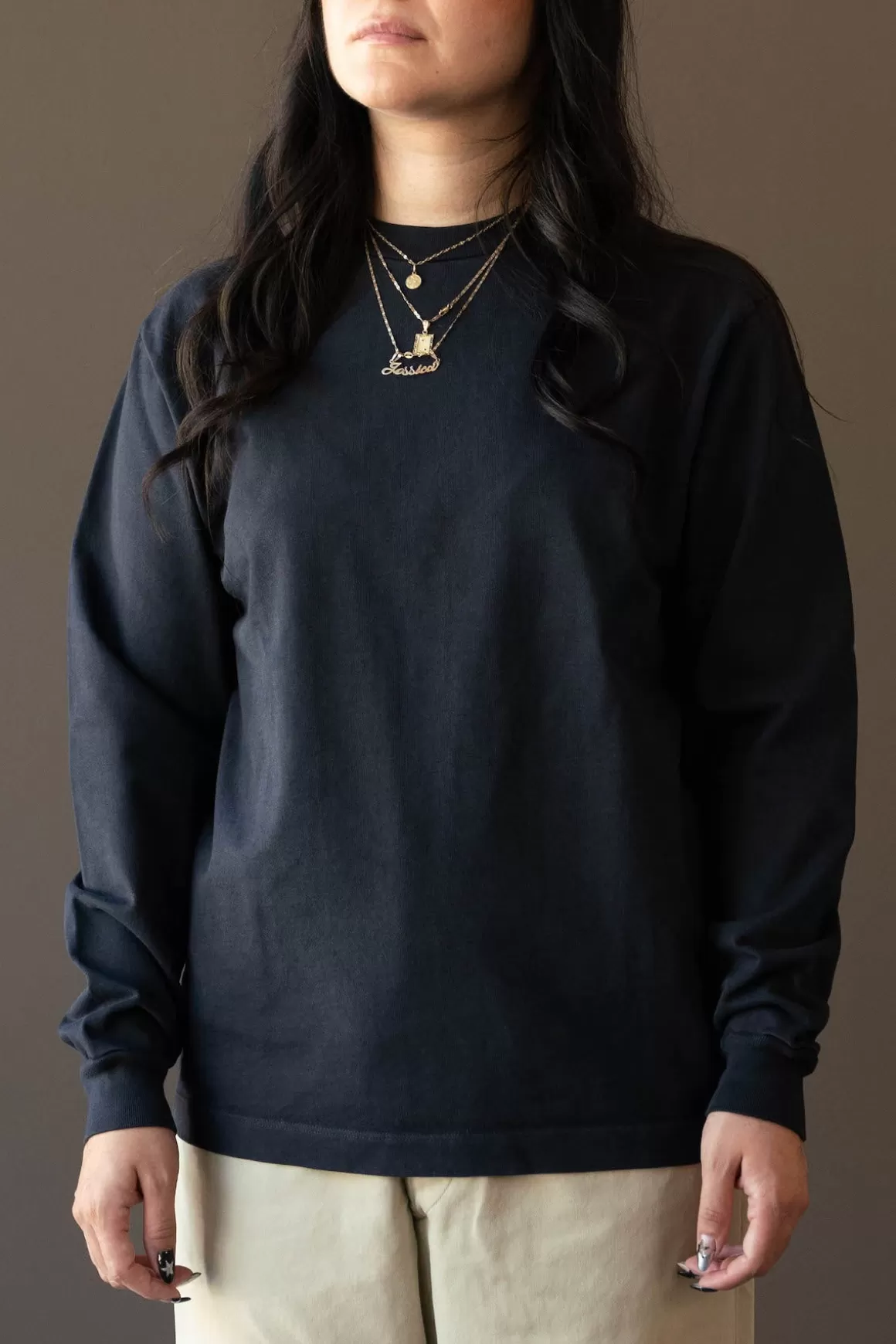 Long Sleeve Rugby Tee - Pitch Navy>Lady White Co. Fashion