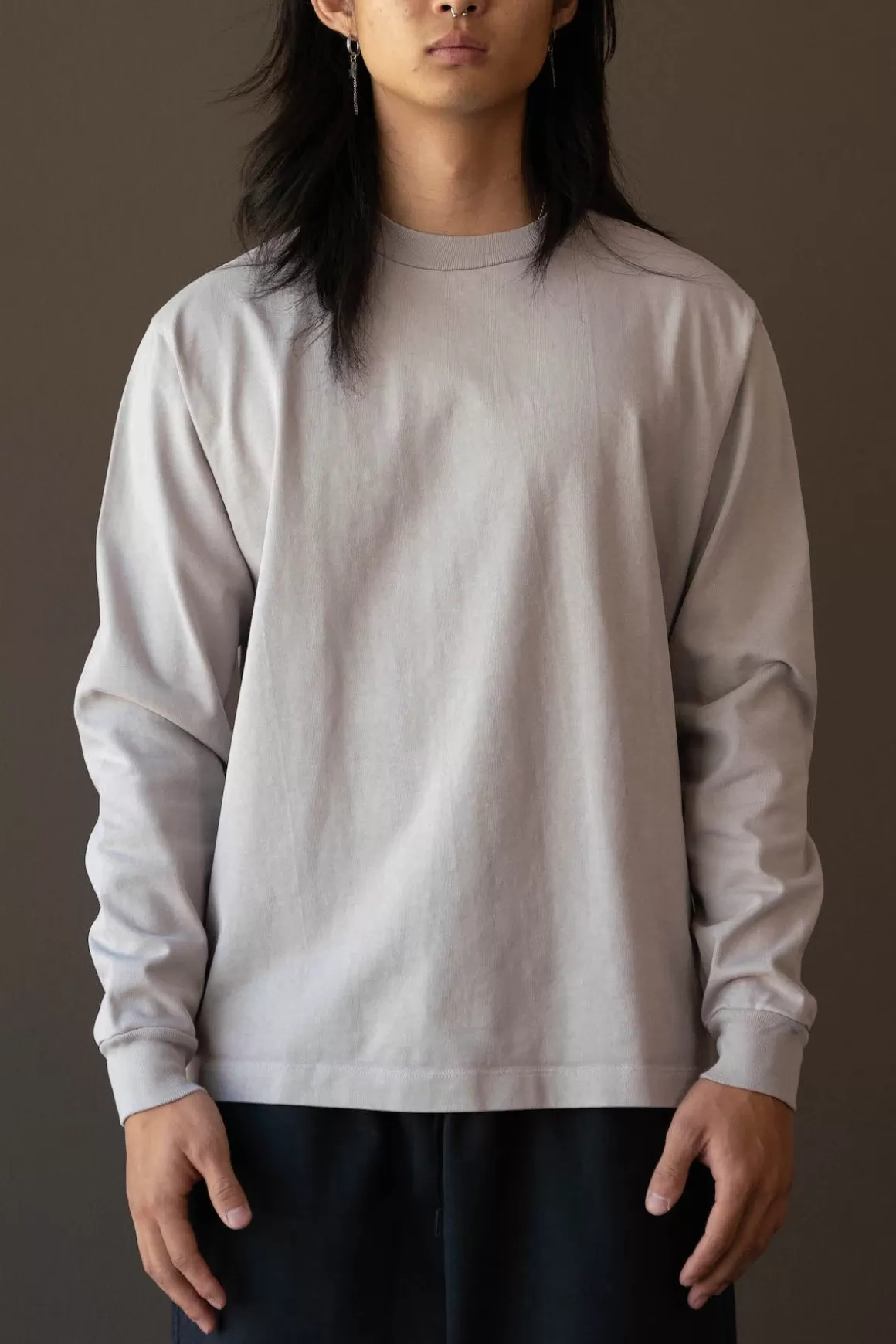 Long Sleeve Rugby Tee - Scarlet Grey>Lady White Co. Store