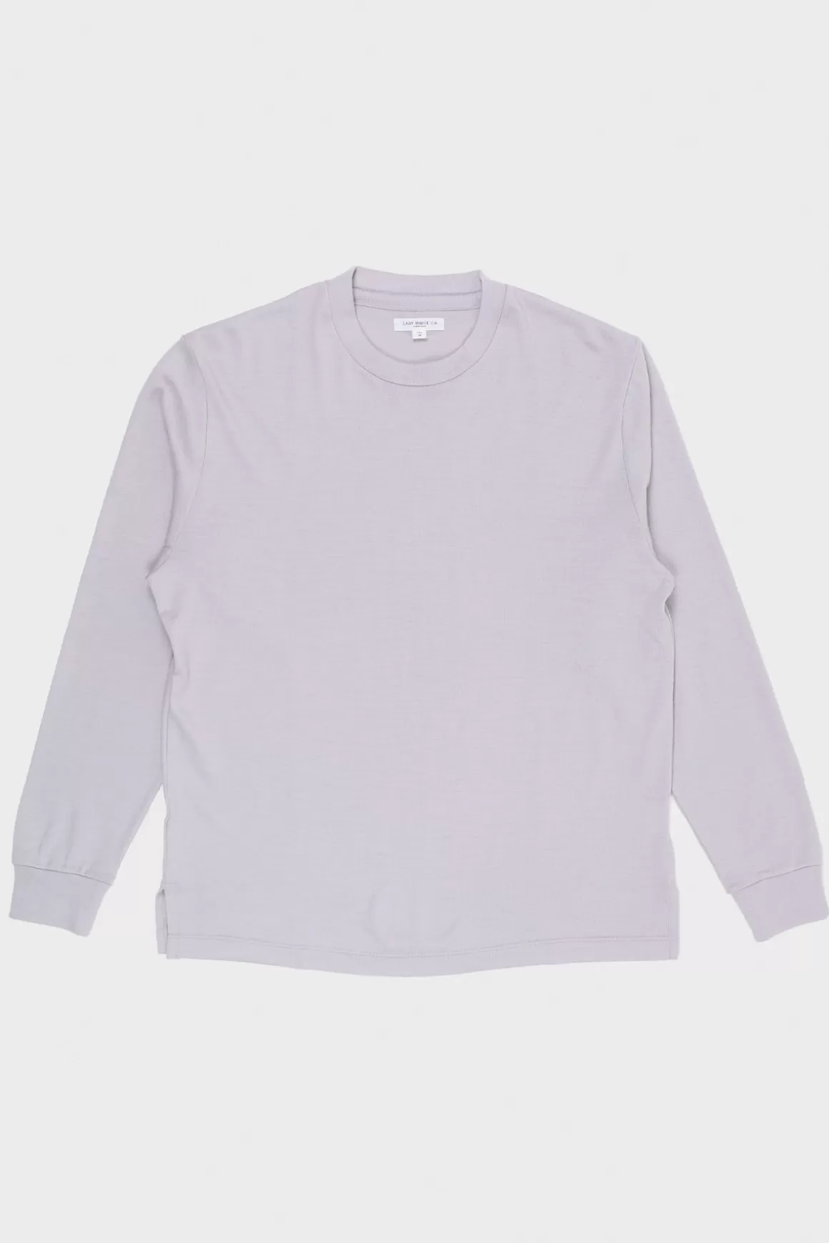 Long Sleeve Wool Tee - Dove>Lady White Co. Outlet