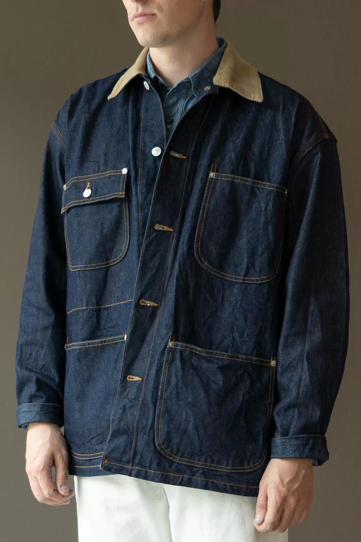 Loose Fit Coverall - One Wash>orSlow Fashion