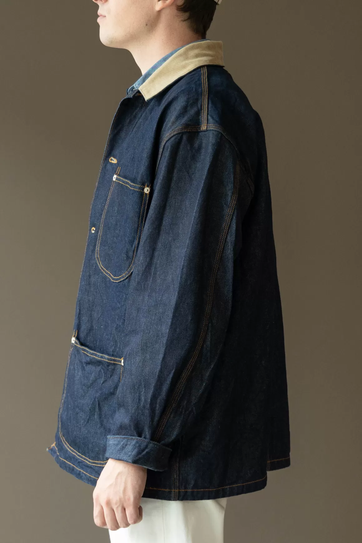 Loose Fit Coverall - One Wash>orSlow Fashion