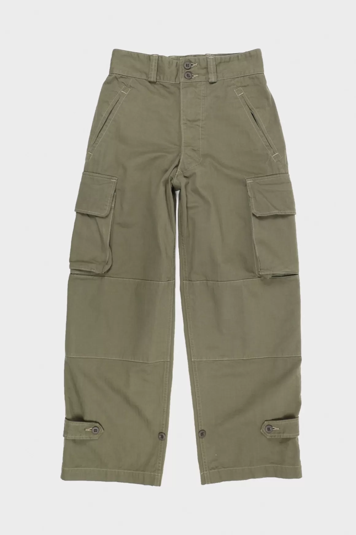 M-47 French Army Cargo Pants - Army Green>orSlow Best Sale