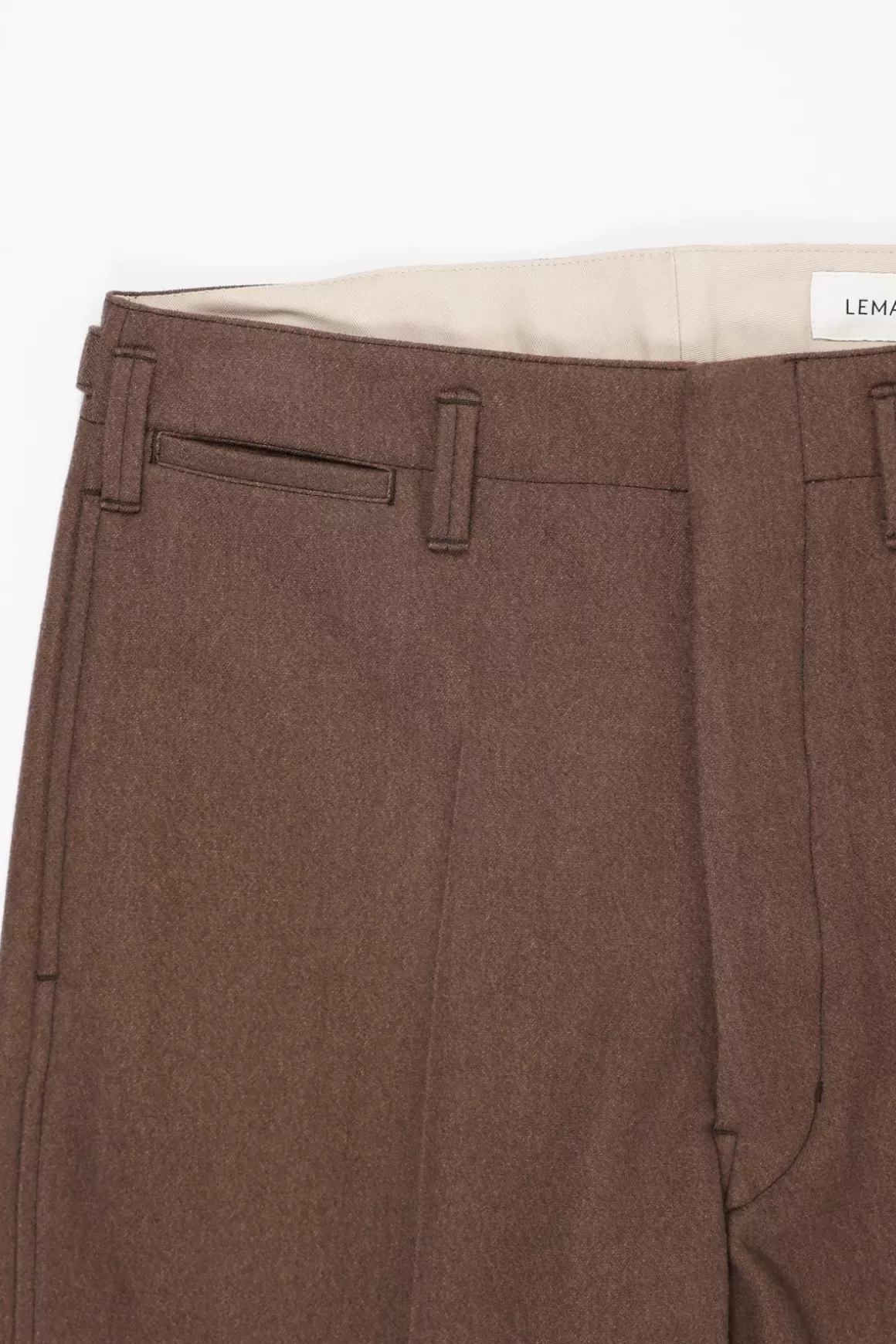 Maxi Chino Pants - Mushroom>Lemaire Store