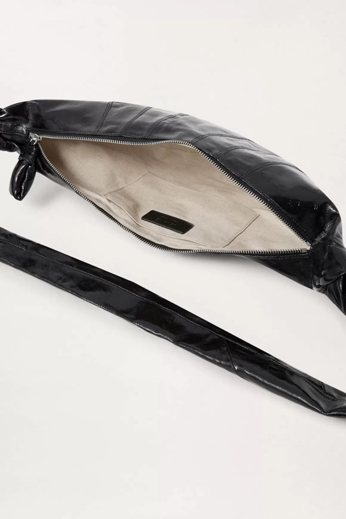 Medium Croissant Bag - Black>Lemaire Clearance