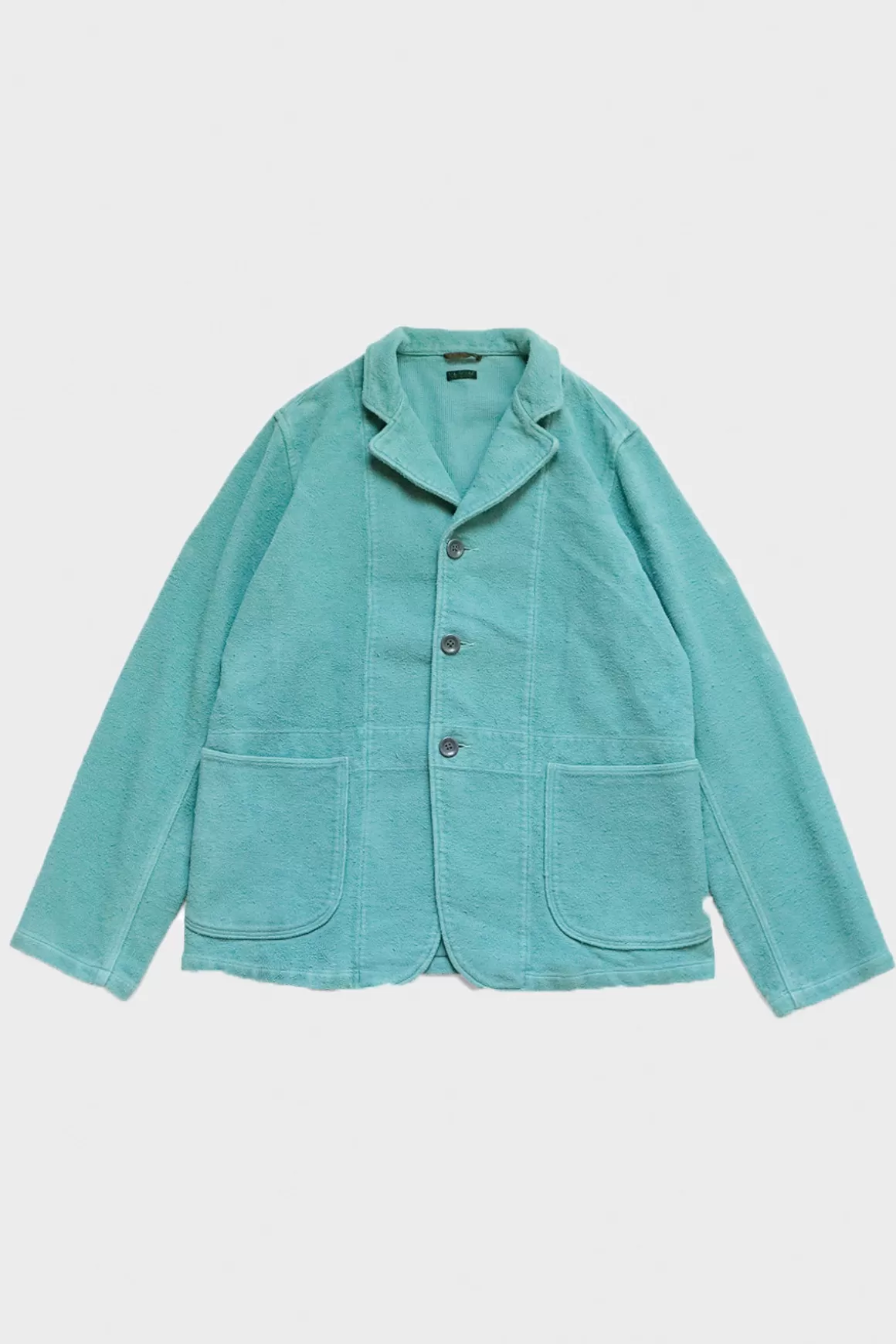 Napped Heat-Corduroy Hospital Jkt - Turquoise>Kapital Discount