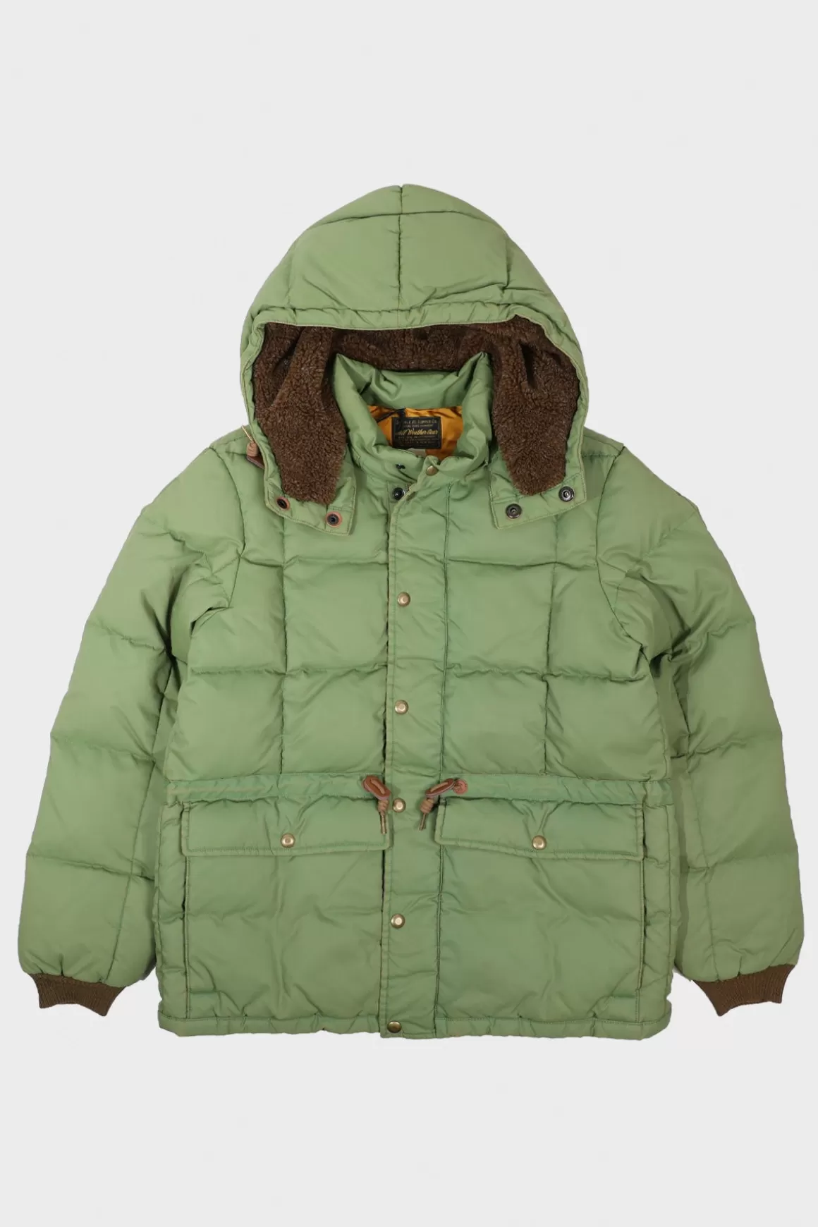 Nylon Sherpa Parka - Green>RRL Flash Sale