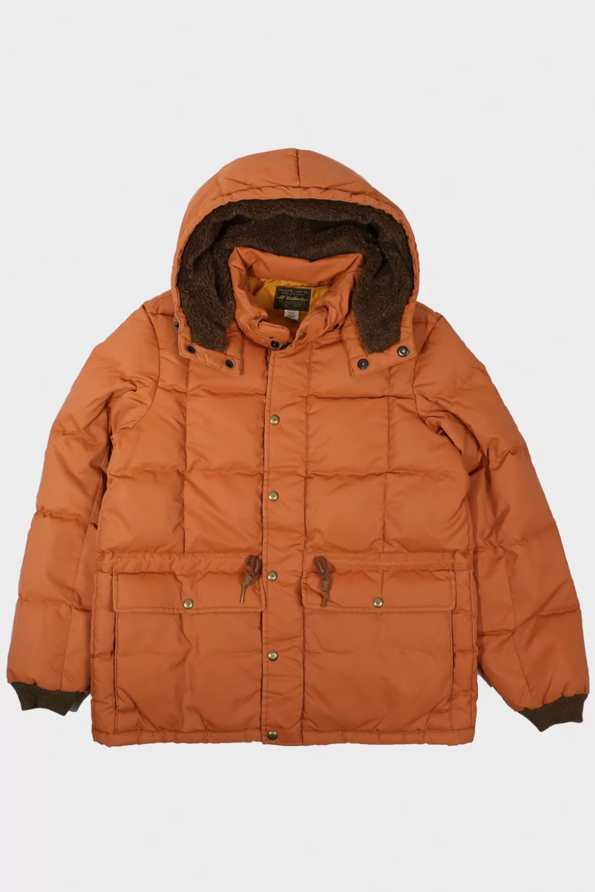 Nylon Sherpa Parka - Orange>RRL Store