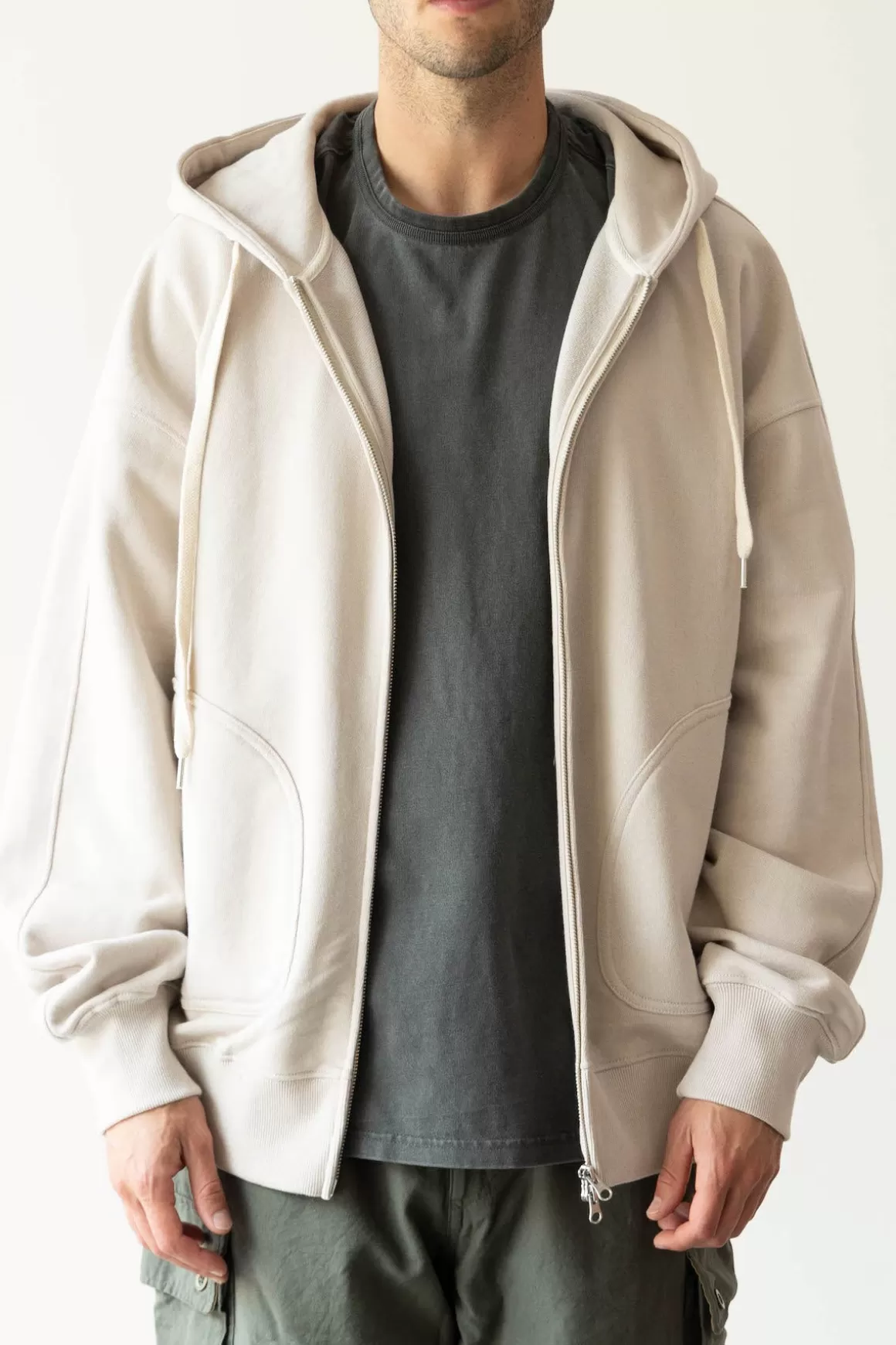 Og Heavyweight Zipup Parka - Taupe>FrizmWORKS Online