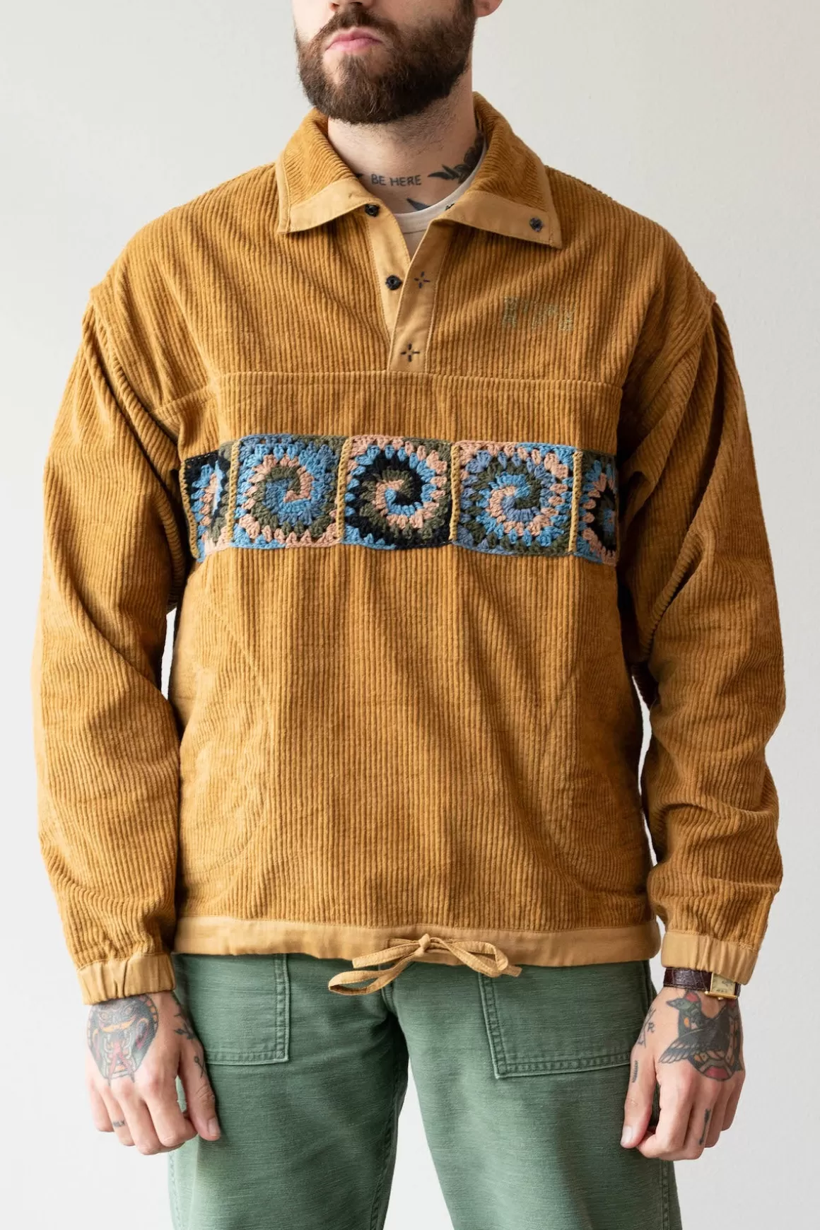 Polite Pullover - Ochre>Story Mfg. Sale