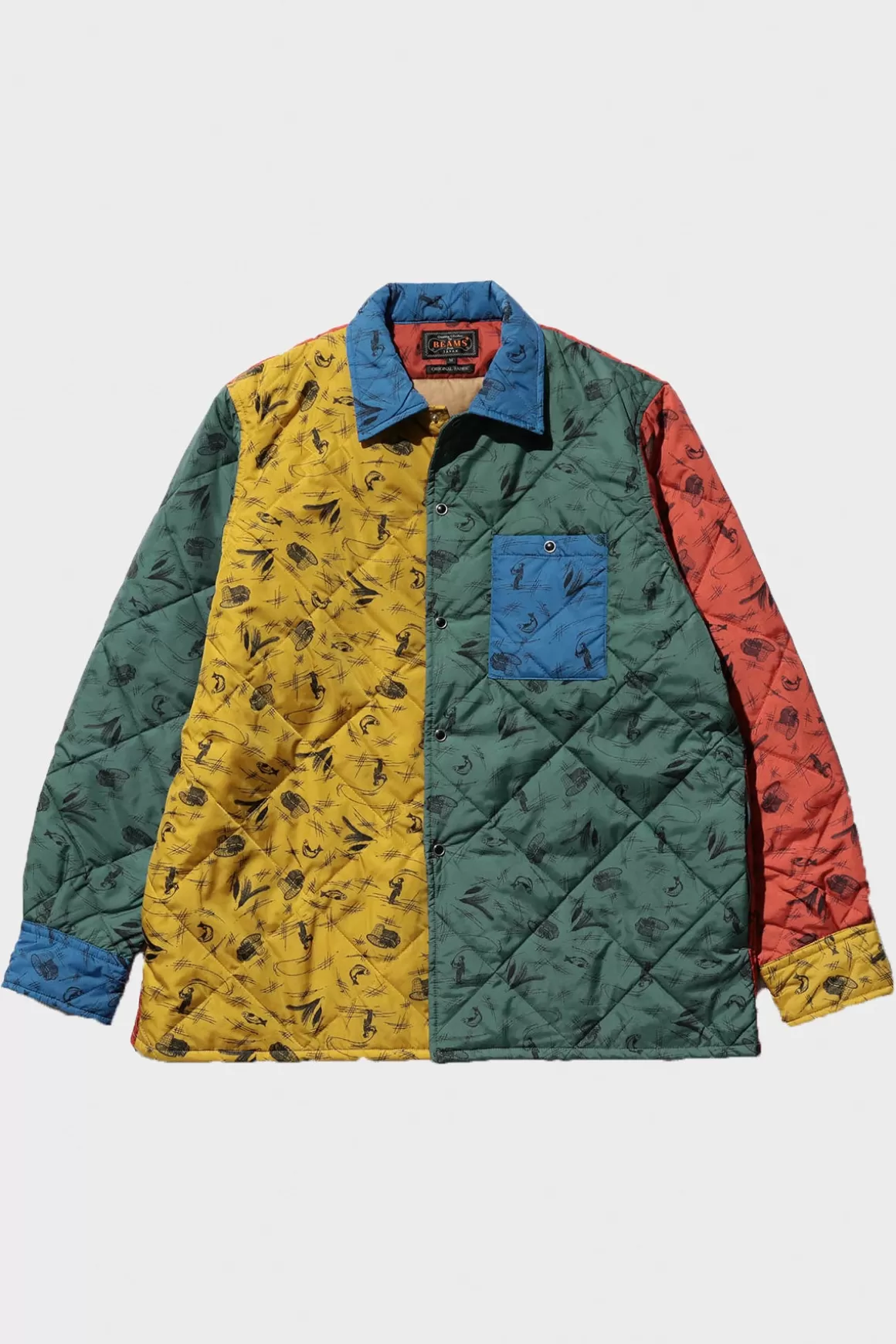 Quilt Shirt Nylon - Panel>Beams Plus Flash Sale