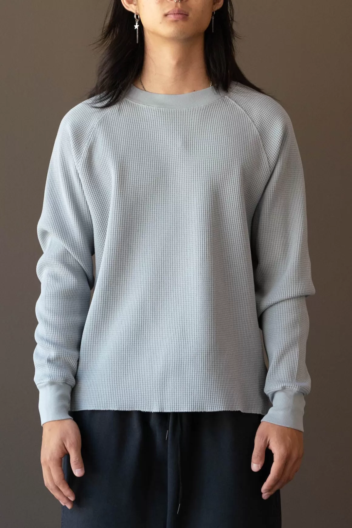 Raglan Thermal - Foggy Blue>Lady White Co. Shop