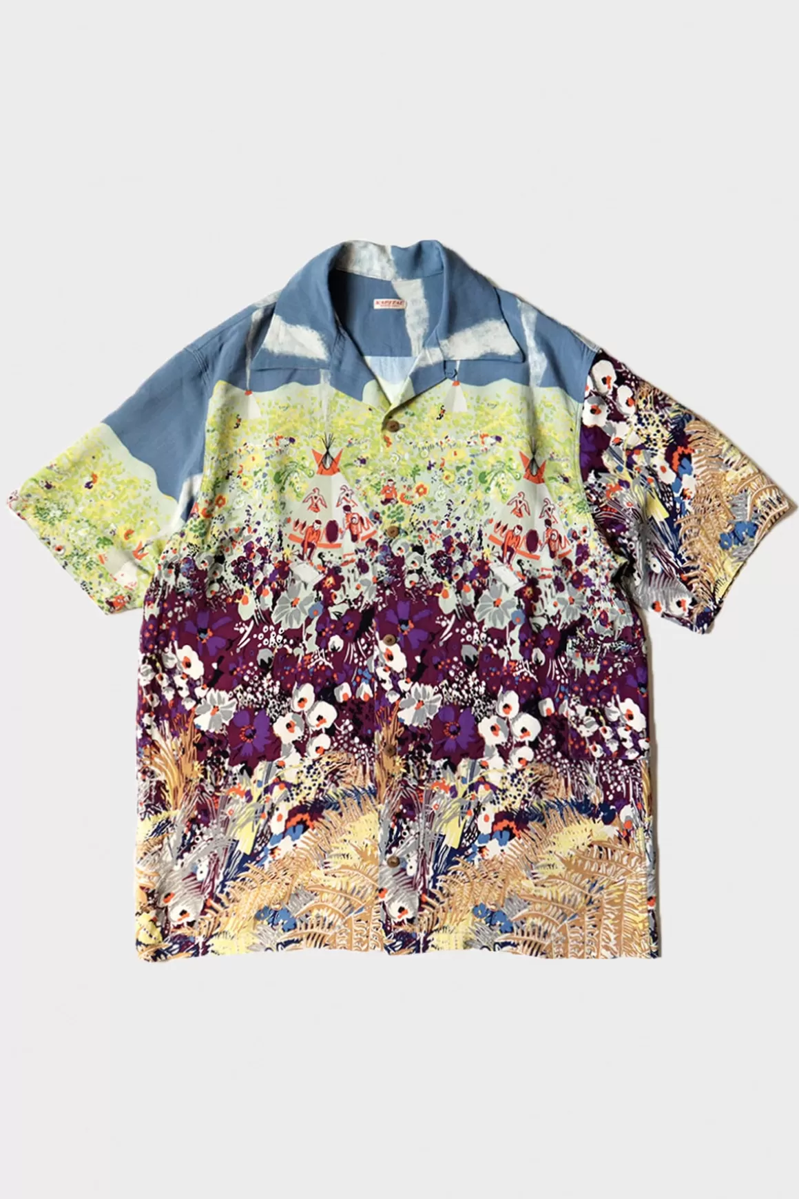 Rayon Navajoland Aloha Shirt - Trico>Kapital Best Sale